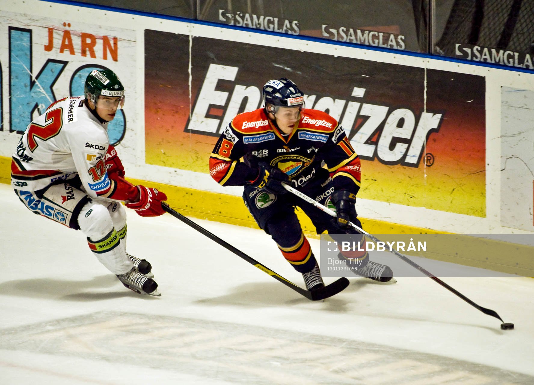 Johan Sundström, Frölunda och Jonas Almtorp, Djurgården