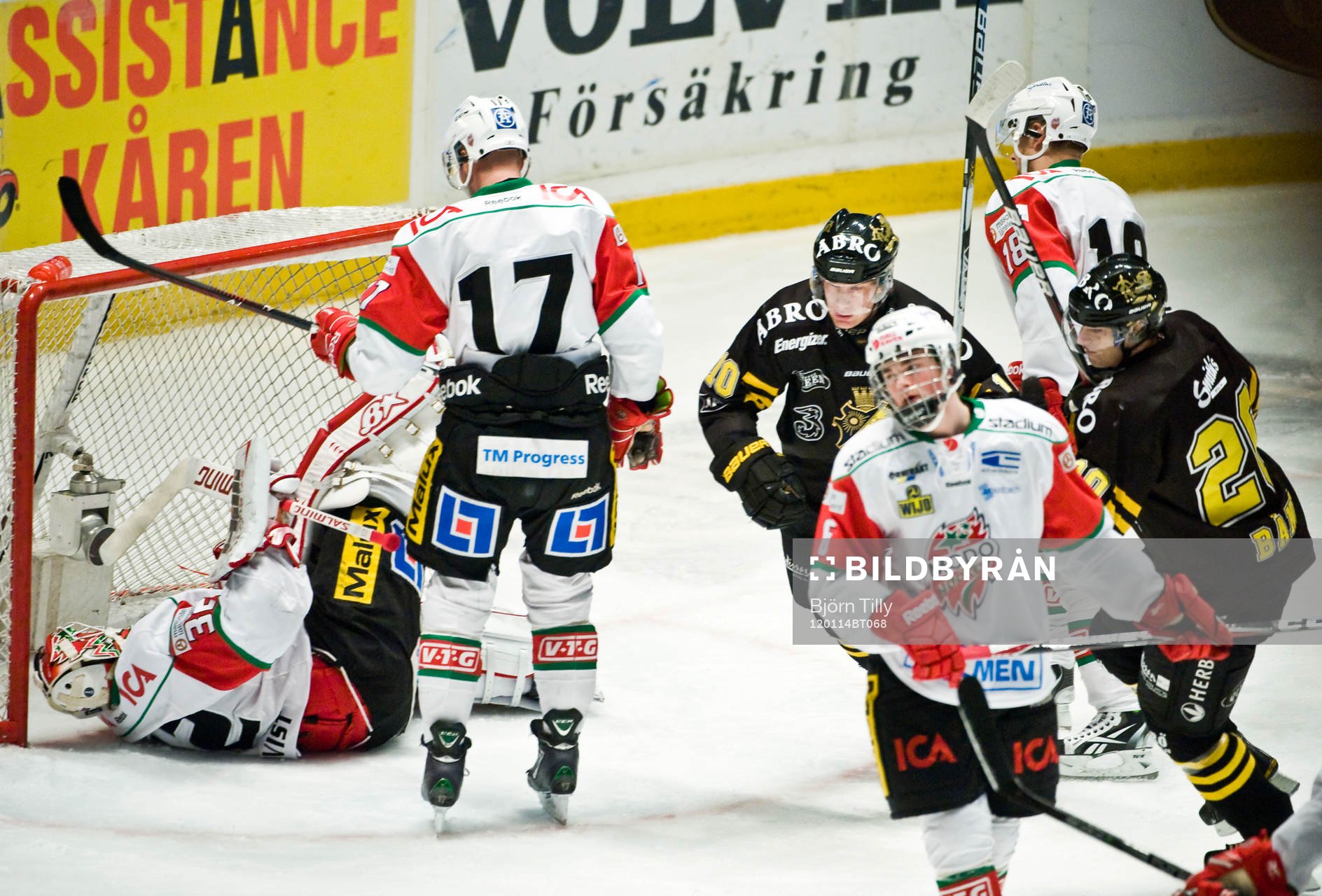 Richard Gynge och Daniel Bång, AIK