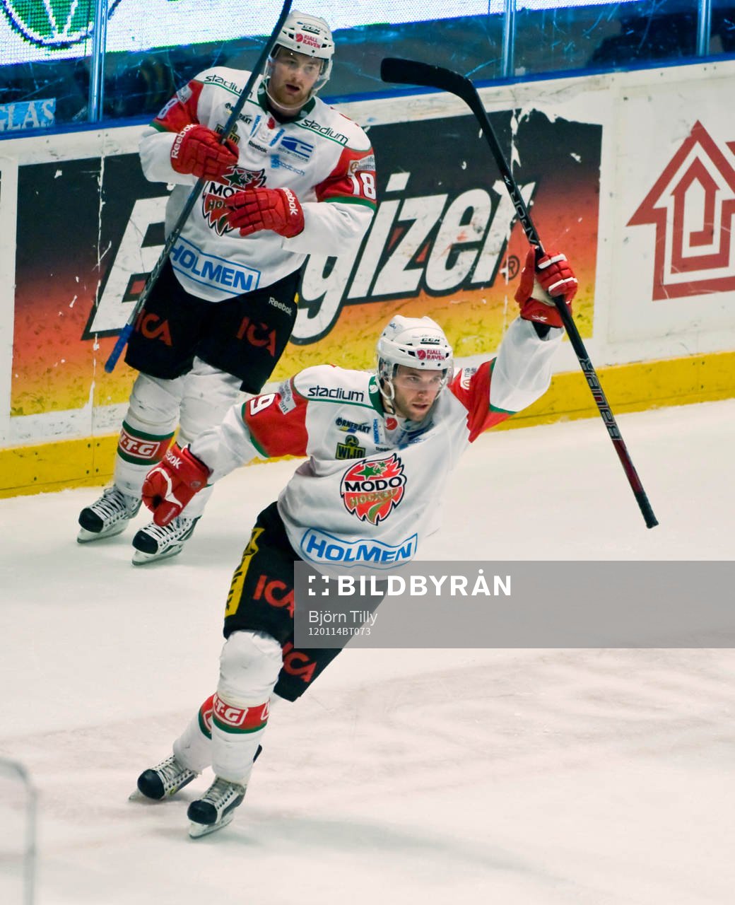 Mattias Ritola och Rob Schremp, Modo, jubel
