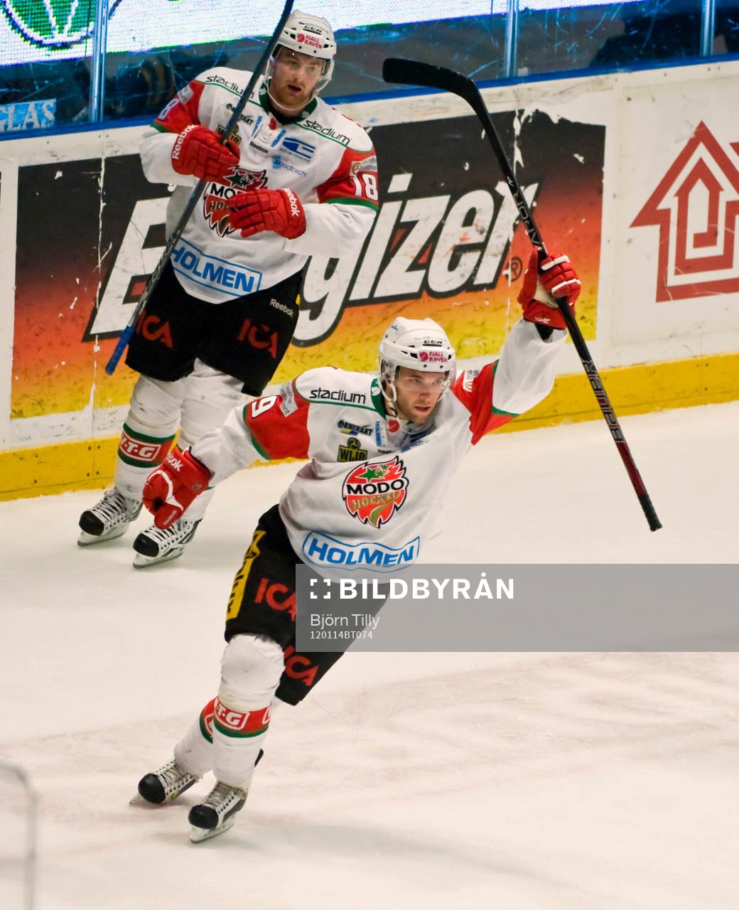 Mattias Ritola och Rob Schremp, Modo, jubel