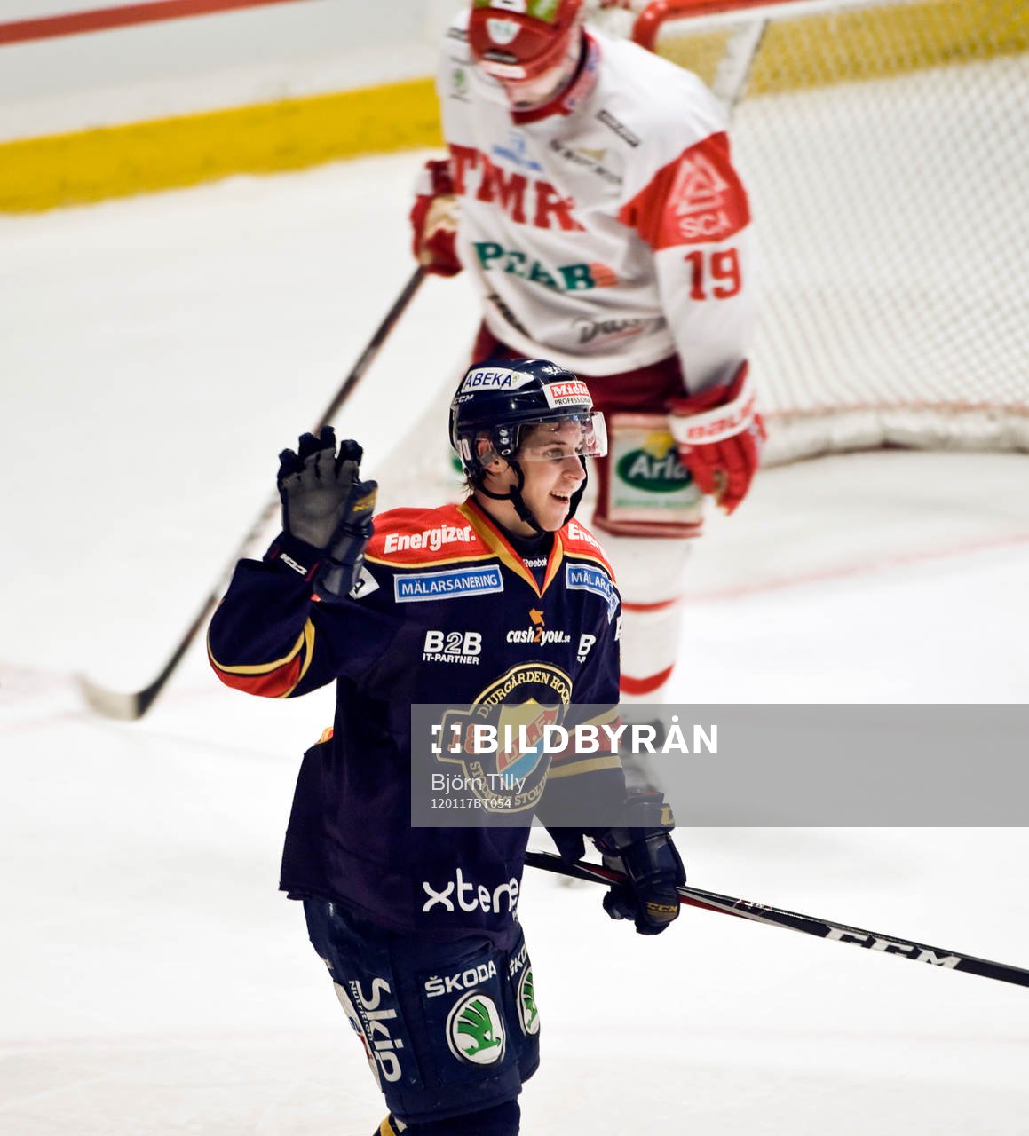 Matt Murley, Timrå och Mario Kempe, Djurgården, jubel