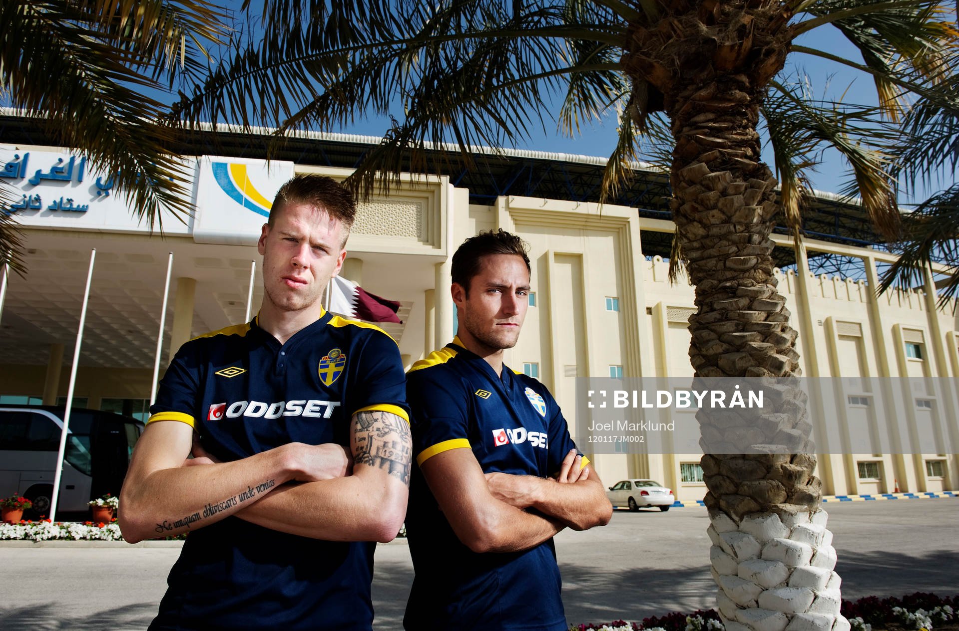 Pontus Jansson och Niklas Backman