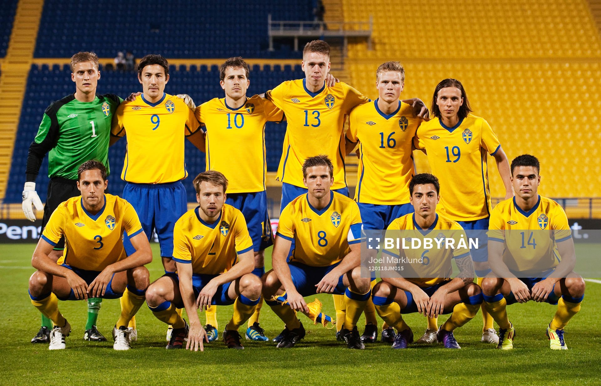 Startelva. Övre raden från vänster: Pär Hansson,
