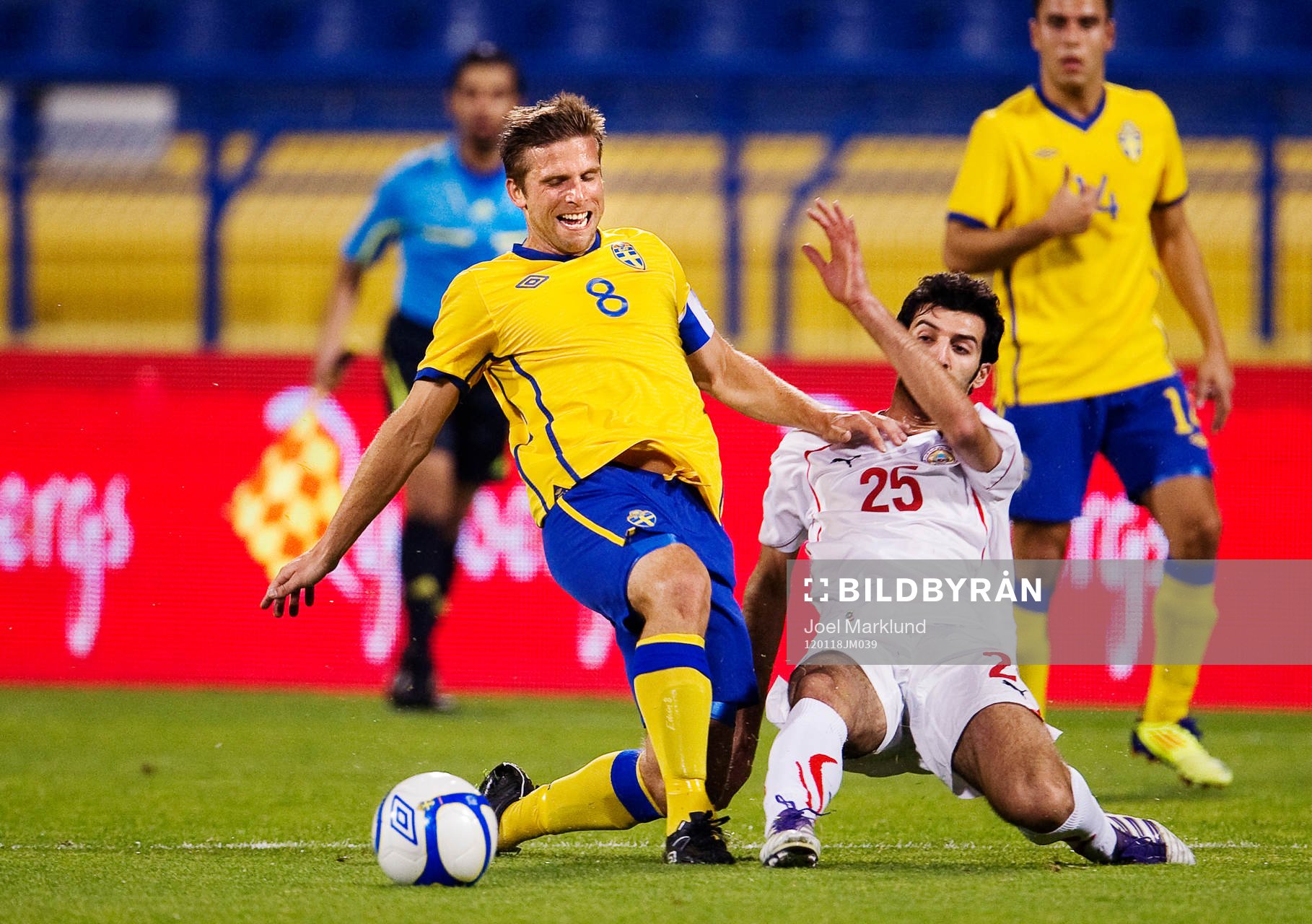 Anders Svensson, Sverige, utmanas av Fahad Al Hardan,