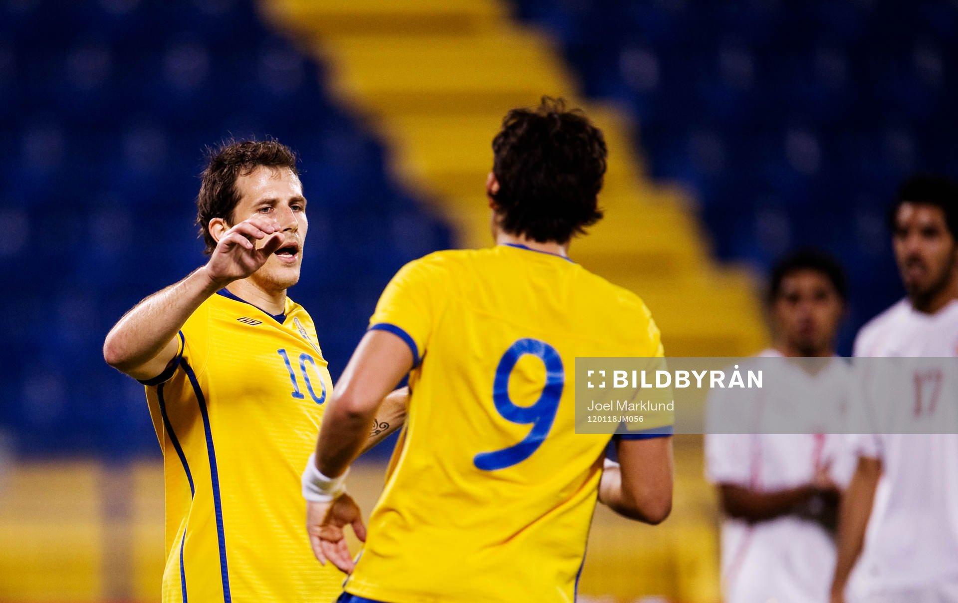 Tobias Hysén, Sverige, jubel