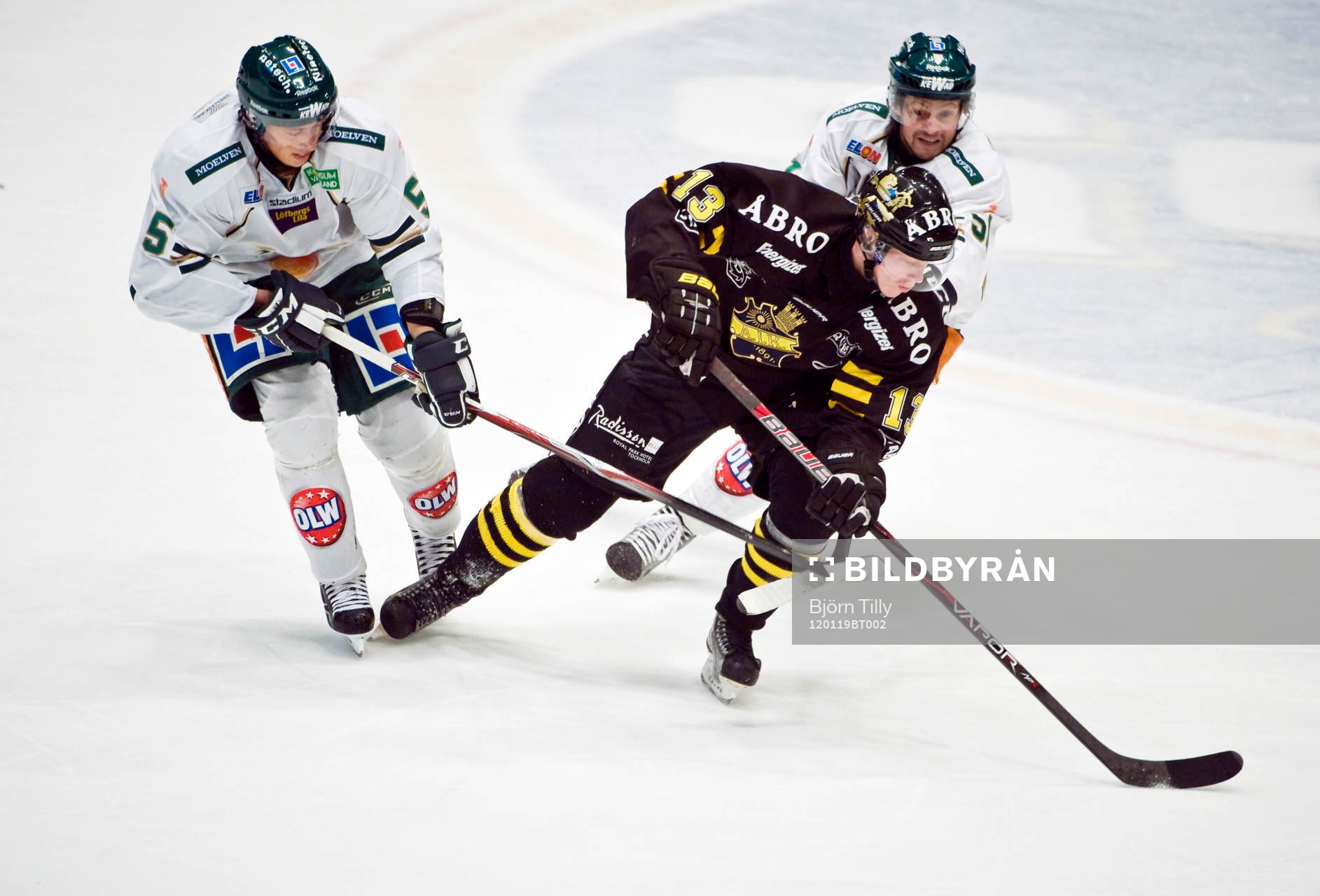 Martin Sevc, Rickard Wallin, Färjestad och Joakim