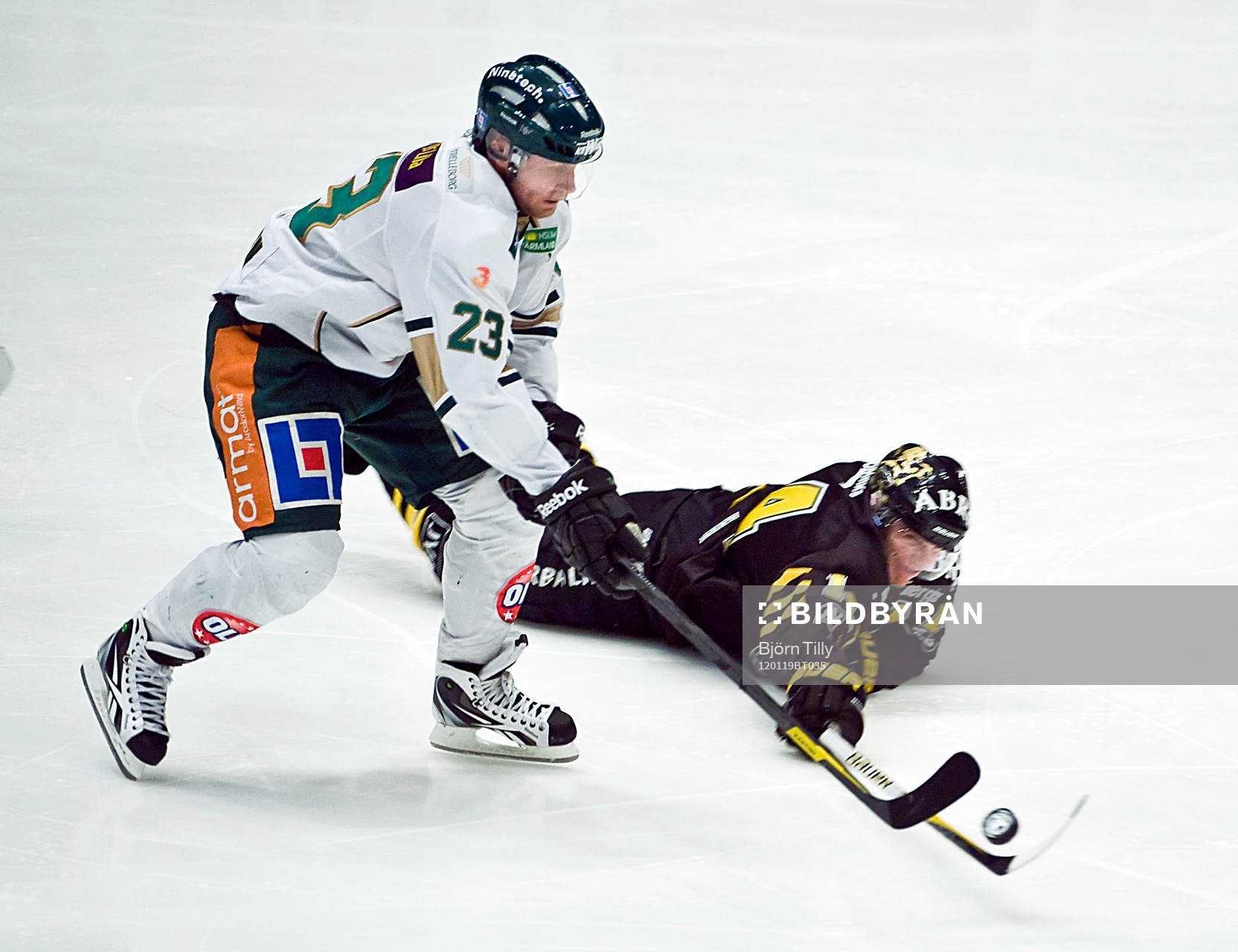 Jonas Brodin, Färjestad och Daniel Rudslätt, AIK
