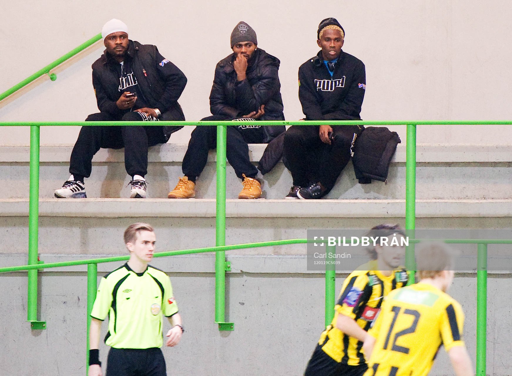 Peter Ijeh, Richard Ekunde, Eric Magloire Bassombeng, Gais.