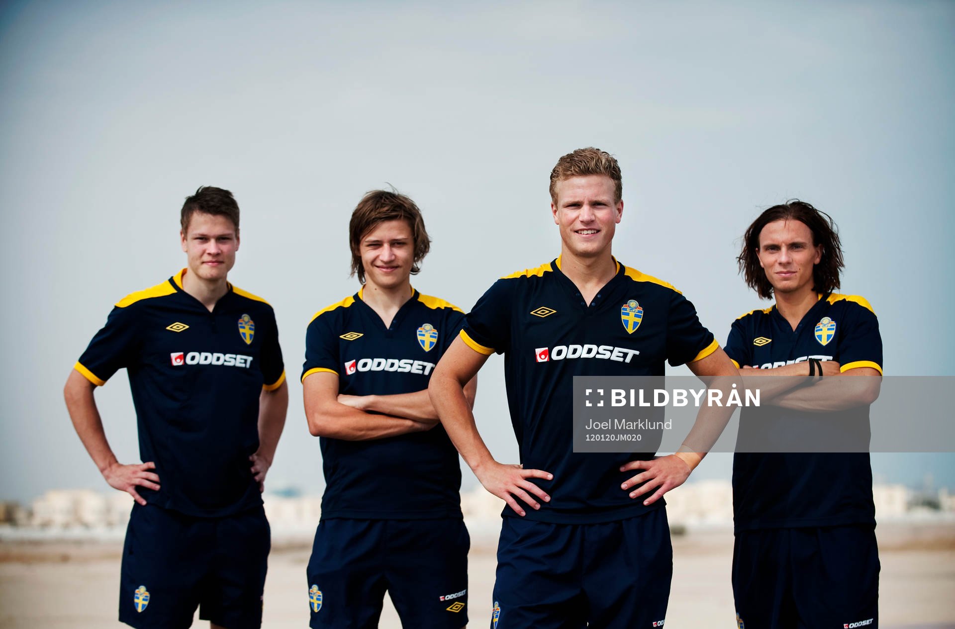 Viktor Claesson, Simon Thern, Oscar Hiljemark och Niklas
