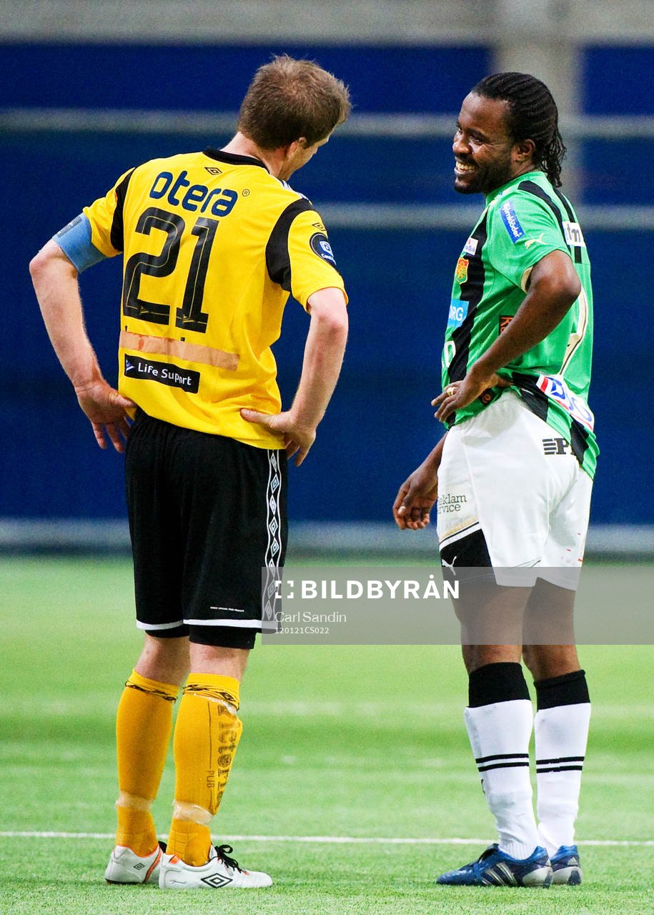 Peter Ijeh, Gais, pratar med Glenn Andersen, Start