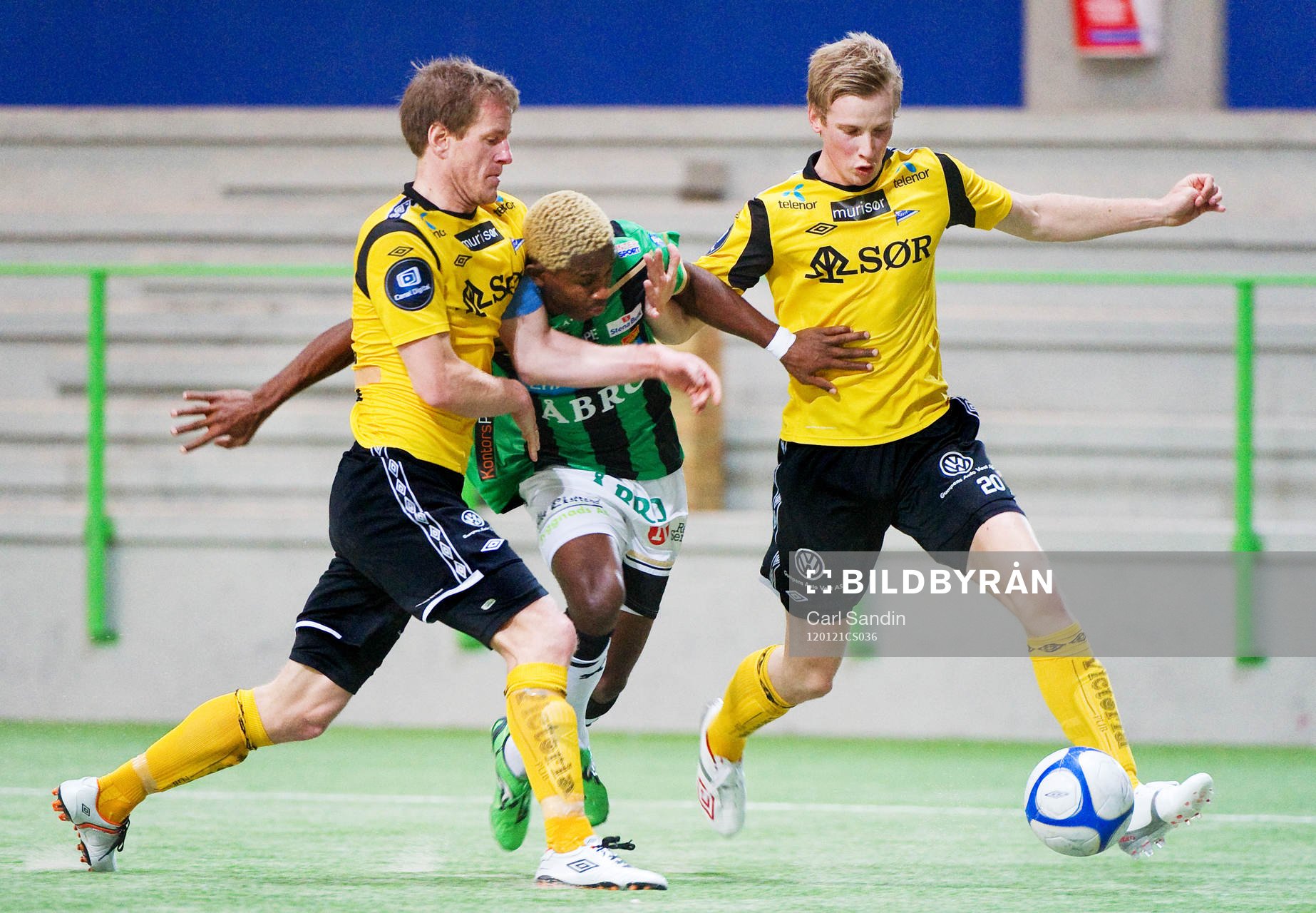 Glenn Andersen, Start, Eric Magloire Bassombeng, Gais,