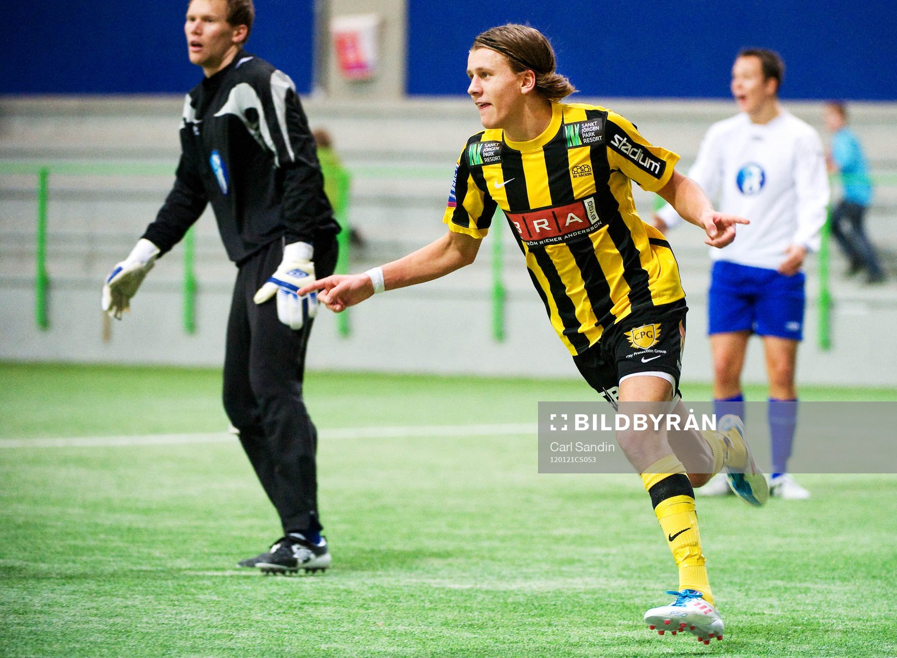 Jesper Westermark, Häcken, jubel 1-1