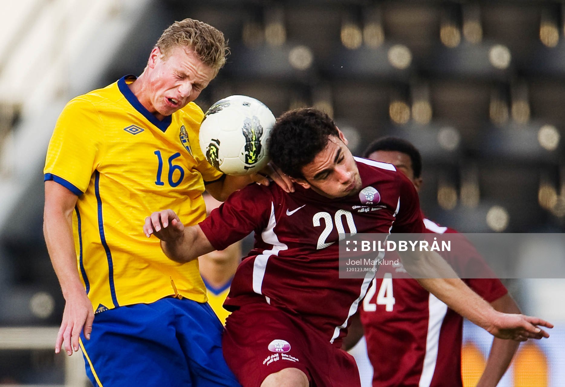 Oscar Hiljemark, Sverige, och Ahmed Mohammed S.J. Al-Abidi,