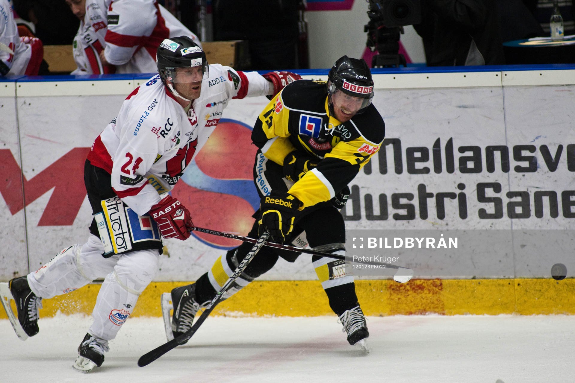 Peter Öberg, Västerås, gjorde segermålet 3-2