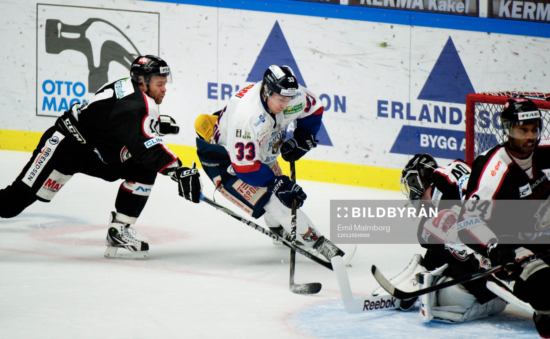 Johan Nilsson, Bofors mot Ponus Sjögren, Malmö