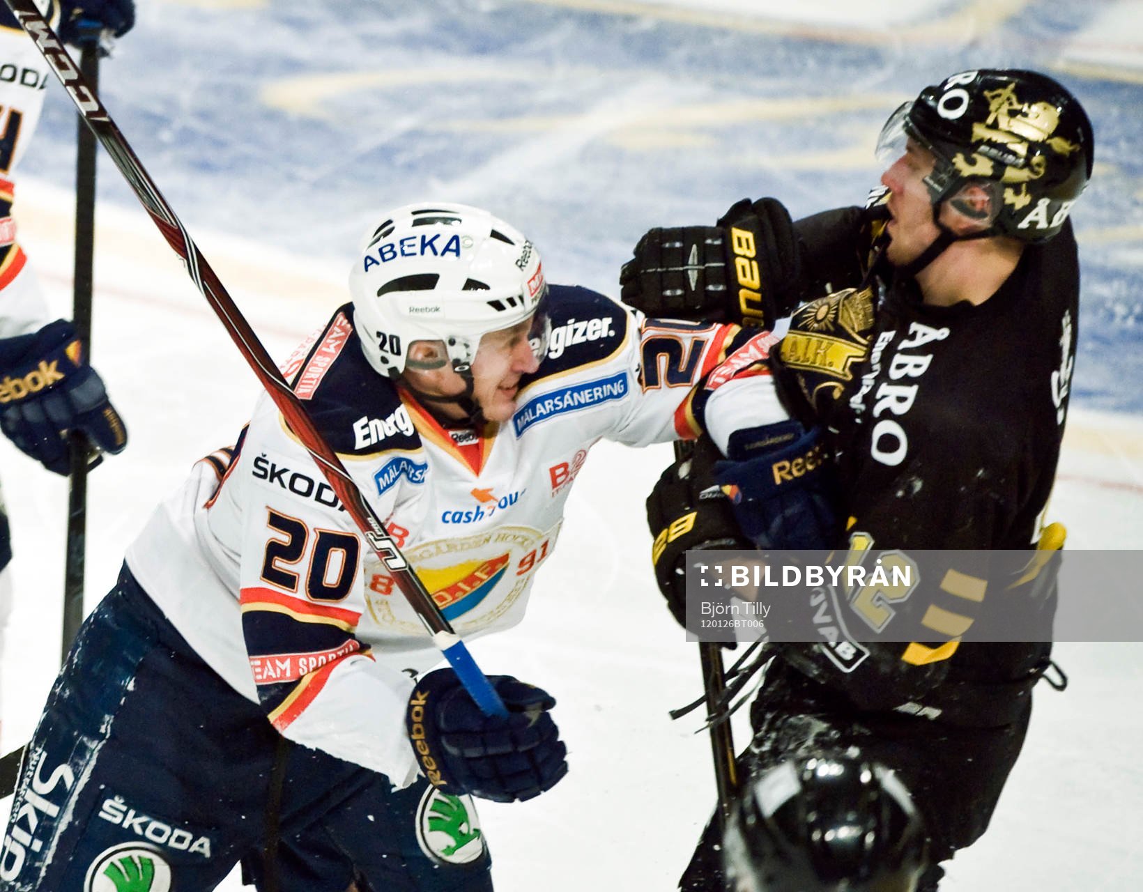 Christian Eklund, Djurgården och Patrik Nemeth, AIK