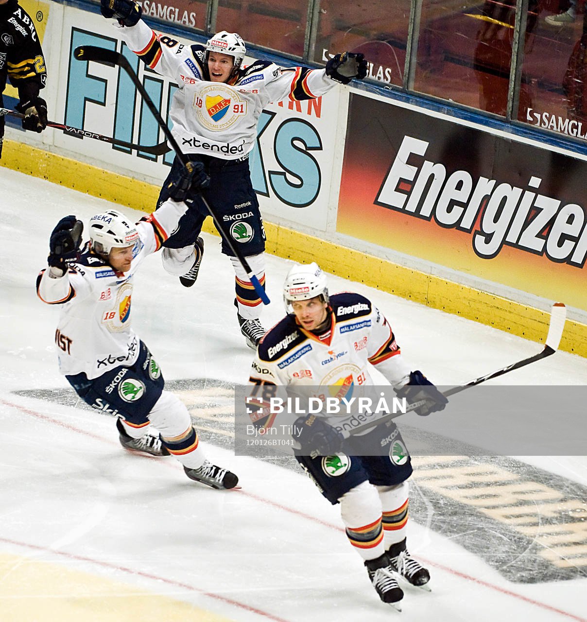 Mathias Tjärnqvist, Jonas Almtorp och Josef Boumedienne,