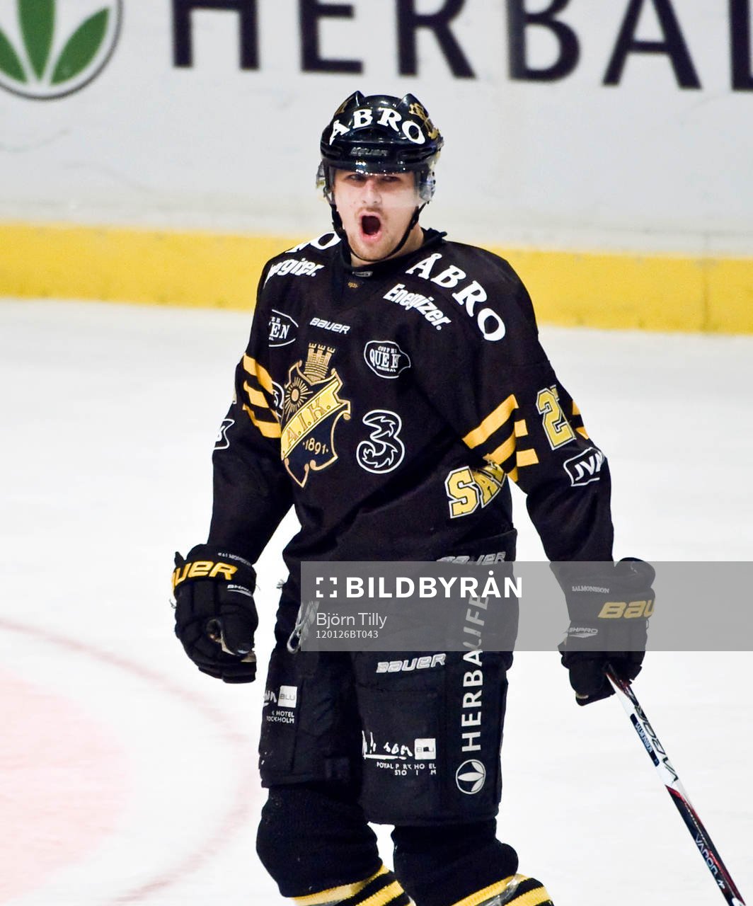 Johannes Salmonsson, AIK matchvinnare eter sitt andra mål