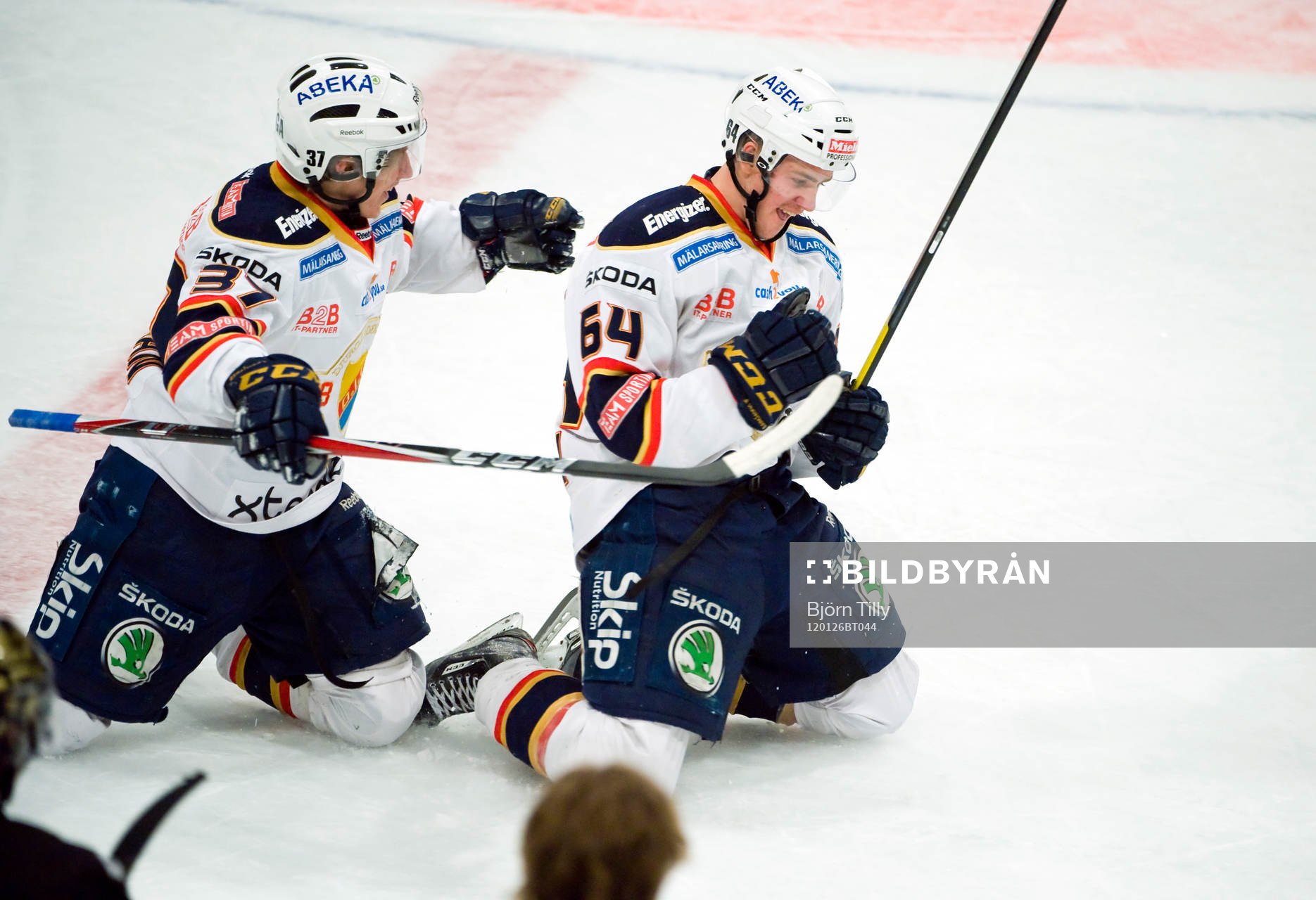 John Norman och Daniel Brodin, Djurgården, jubel