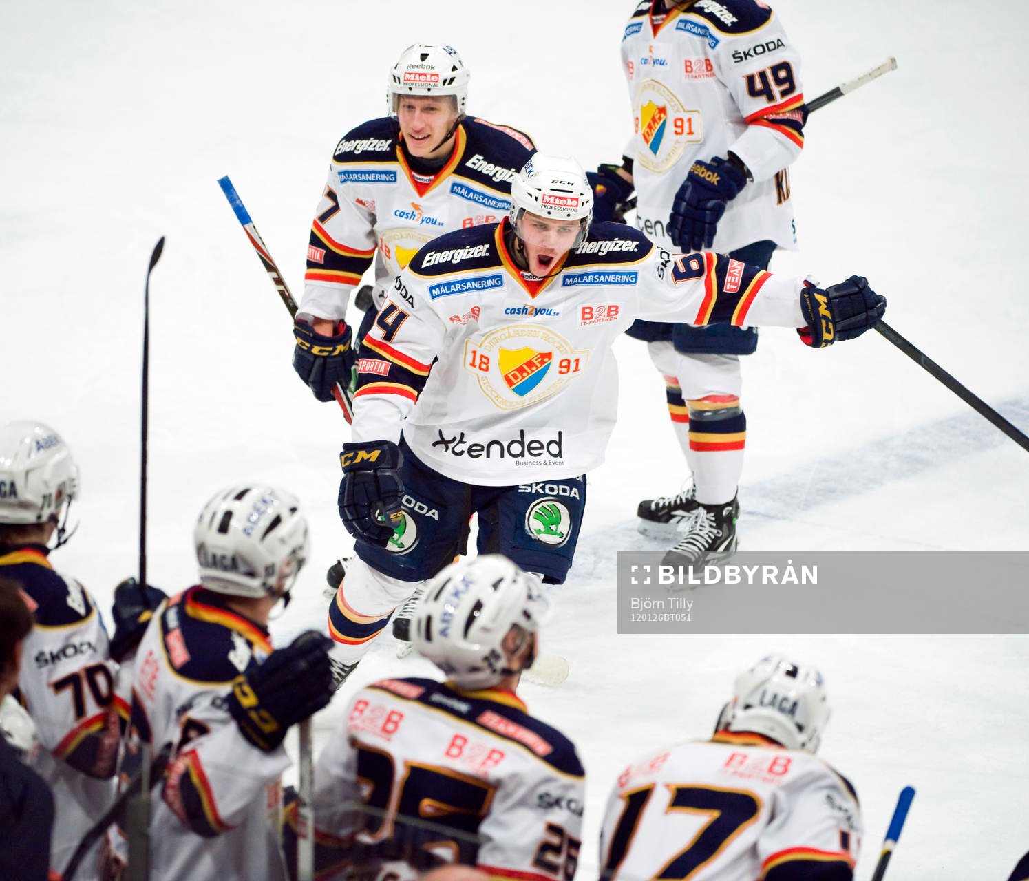 Daniel Brodin, Djurgården, jubel, glädje
