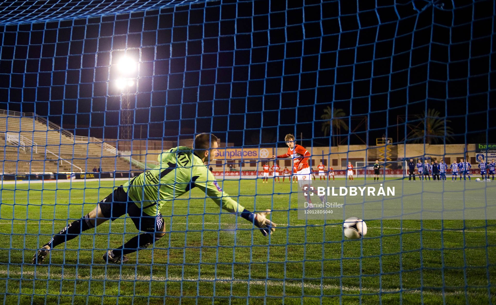 John Alvbåge, målvakt, IFK Göteborg, släpper in en