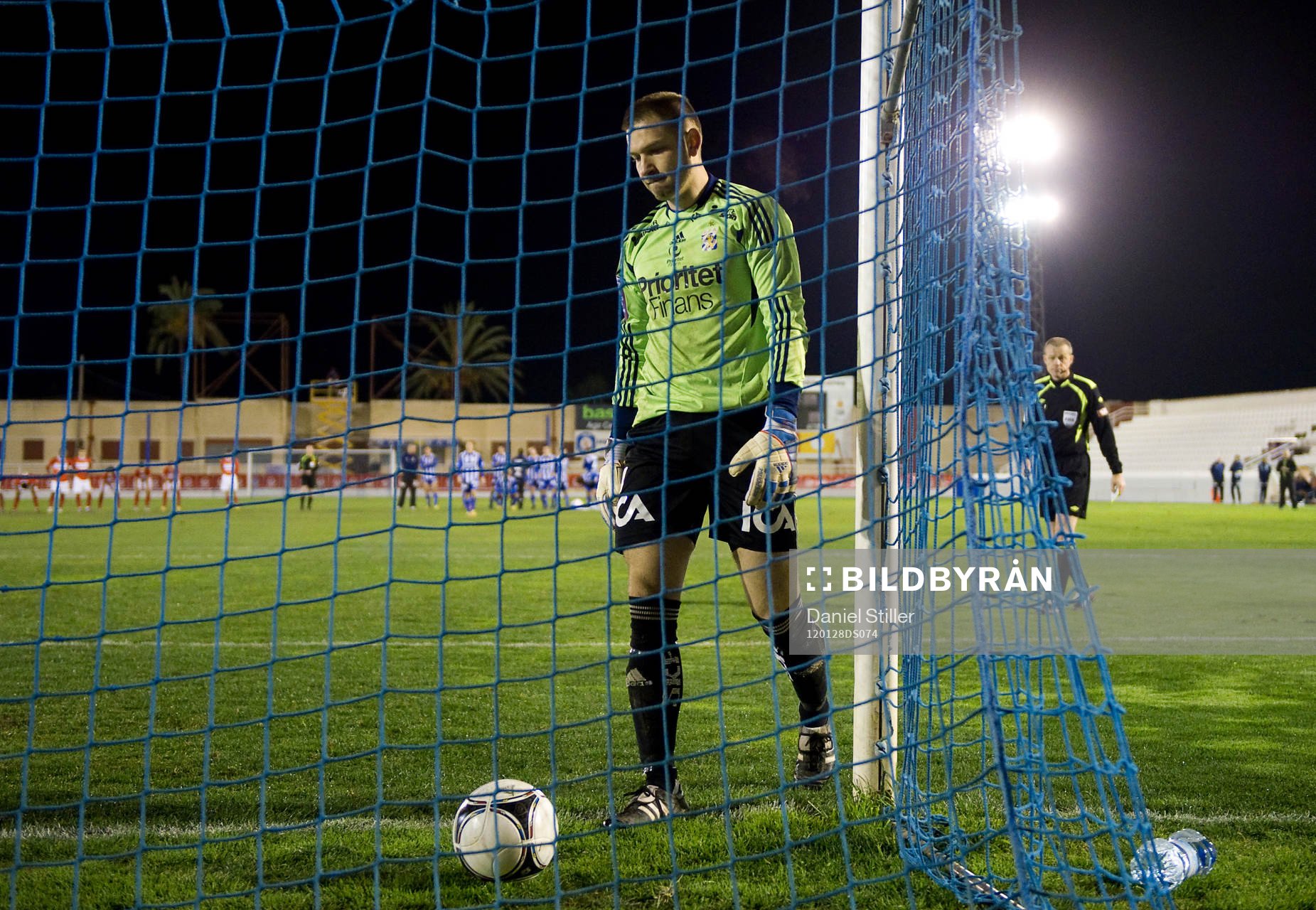 John Alvbåge, målvakt, IFK Göteborg, deppar
