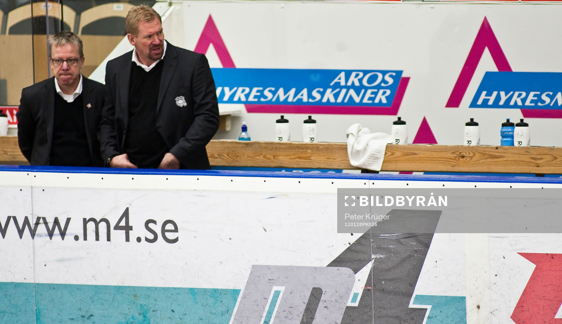 Ulf Taavola och Patrik Sylvegård, tränare