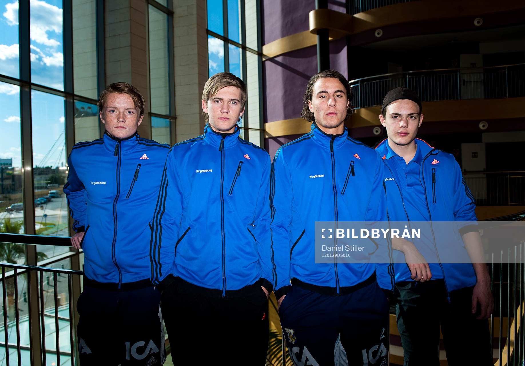Sam Larsson, Bragi Bergsson, Jonathan Azulay, David Moberg