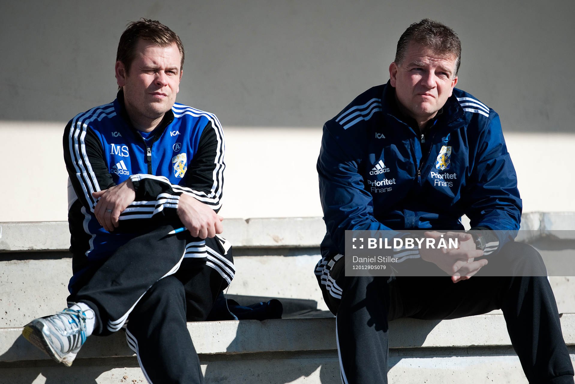 Mikael Stahre, tränare, Magnus Edlund, assisterande
