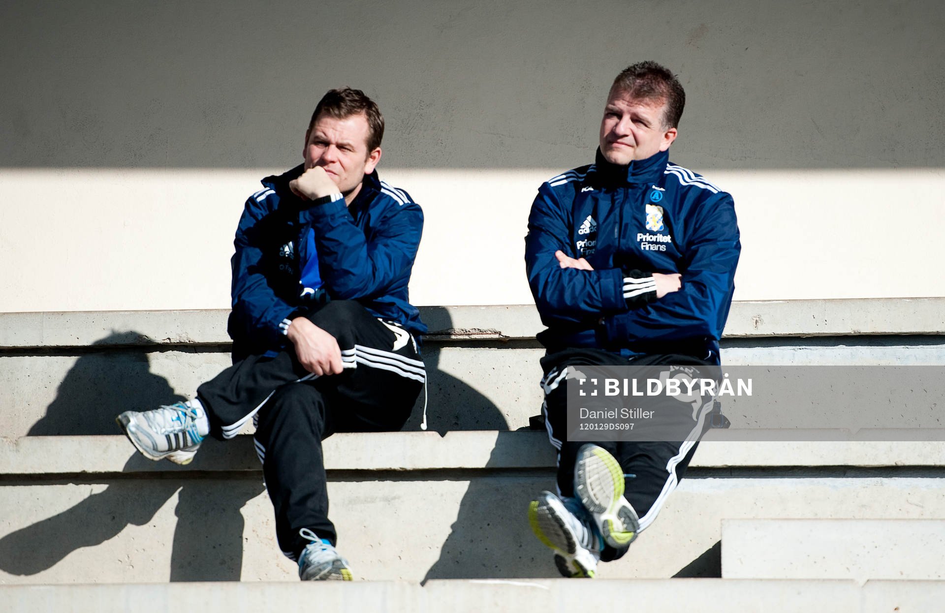 Mikael Stahre, tränare, Magnus Edlund, assisterande