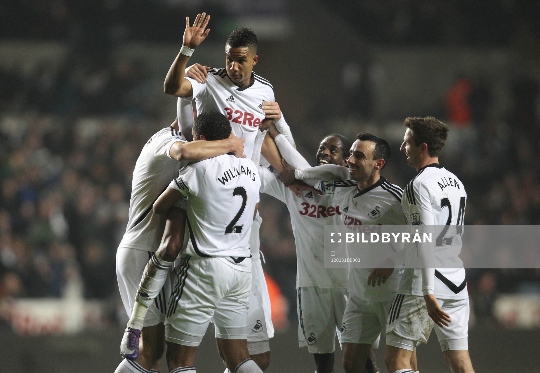 Scott Sinclair, Swansea (Jubel)