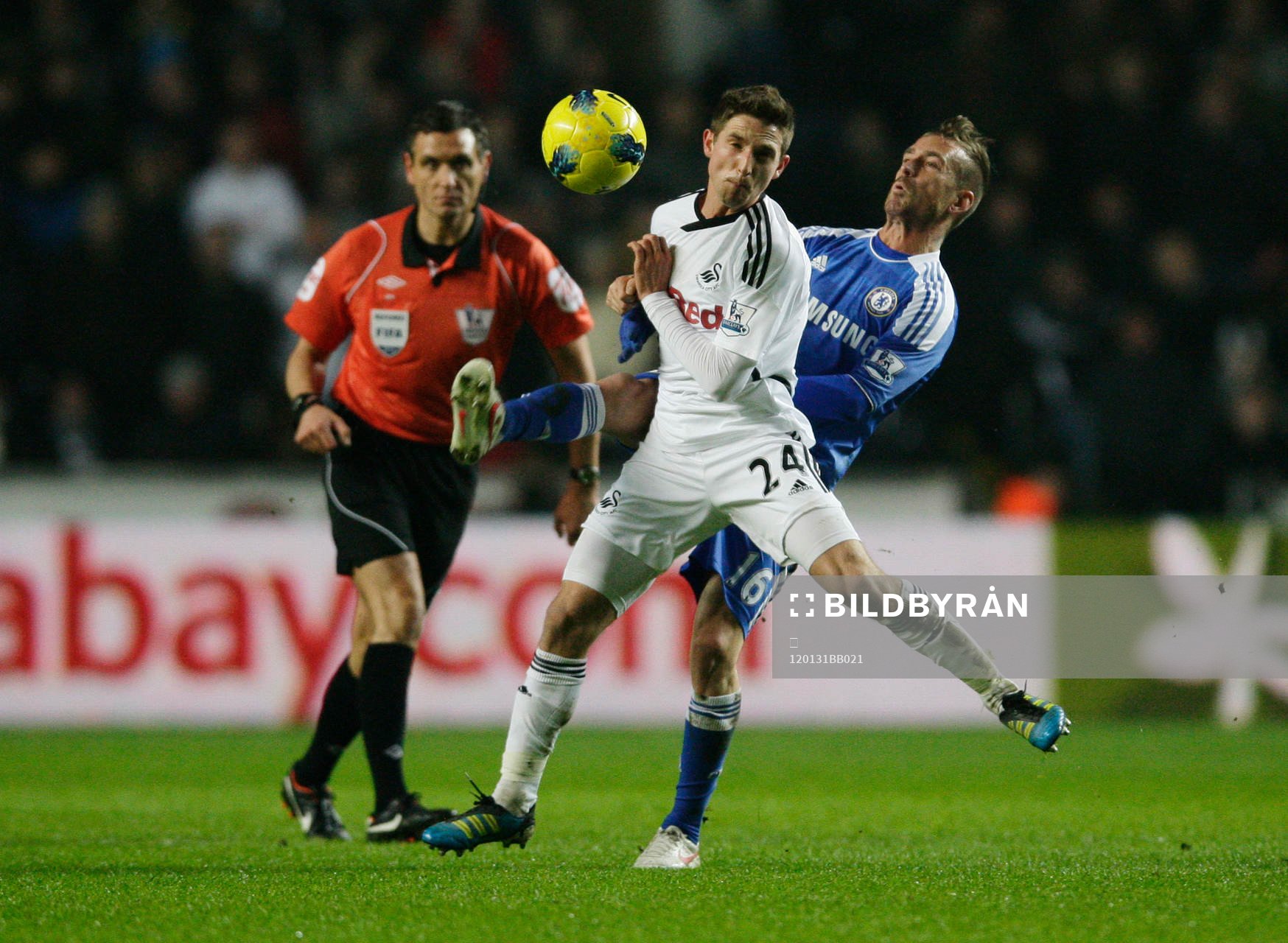 Joe Allen, Swansea och Raul Meireles, Chelsea