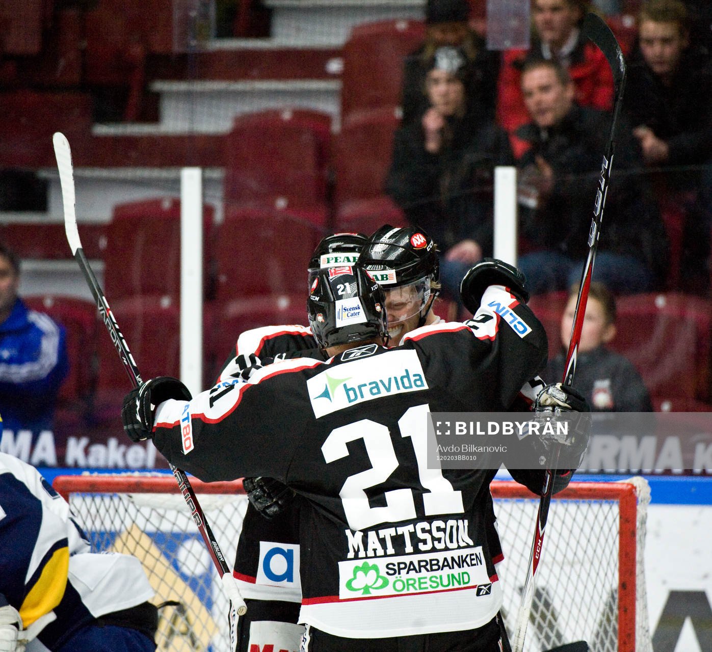 Lukas Eriksson, jubel