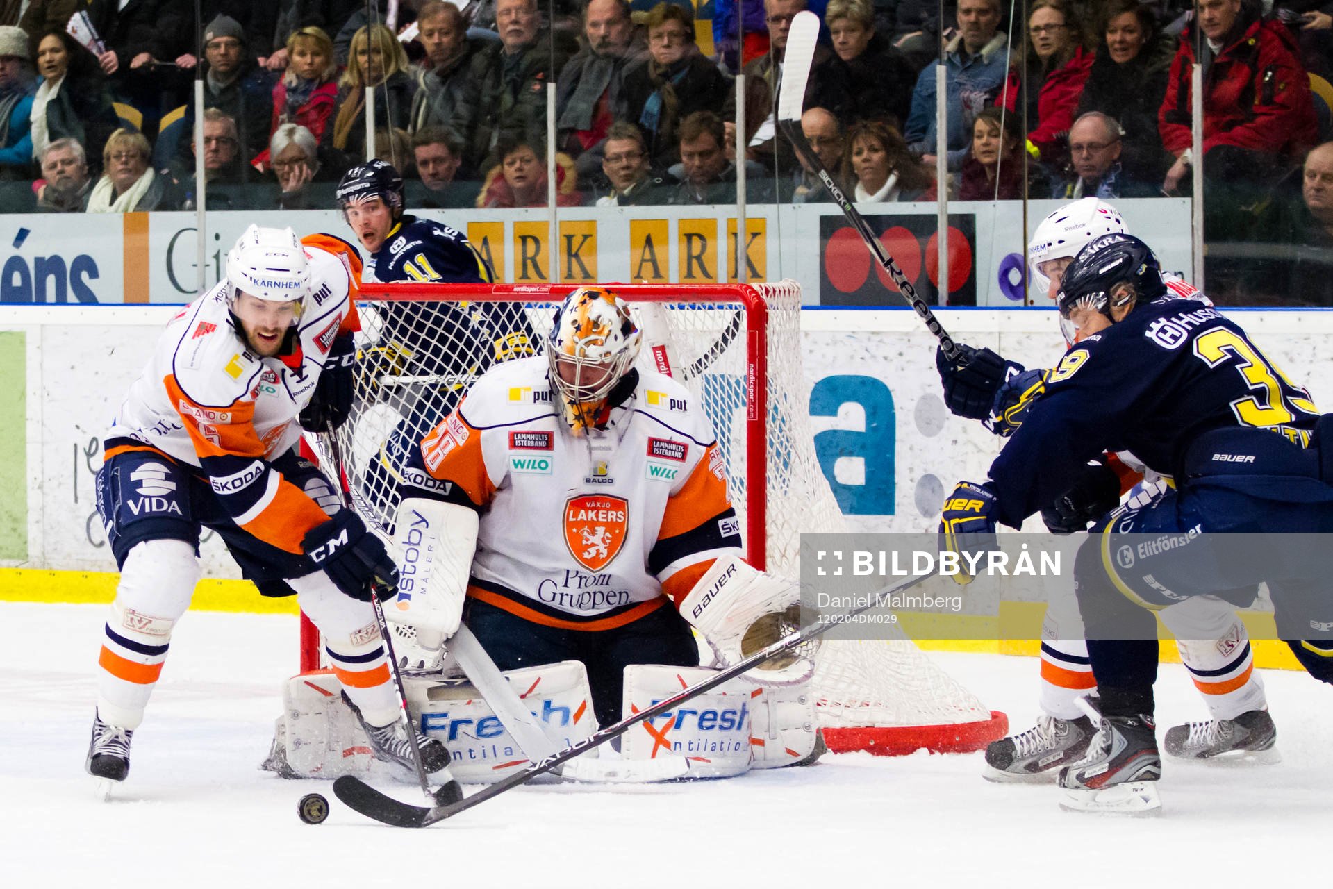Rasmus Edström, Martin Gerber, målvakt, Växjö, Jukka
