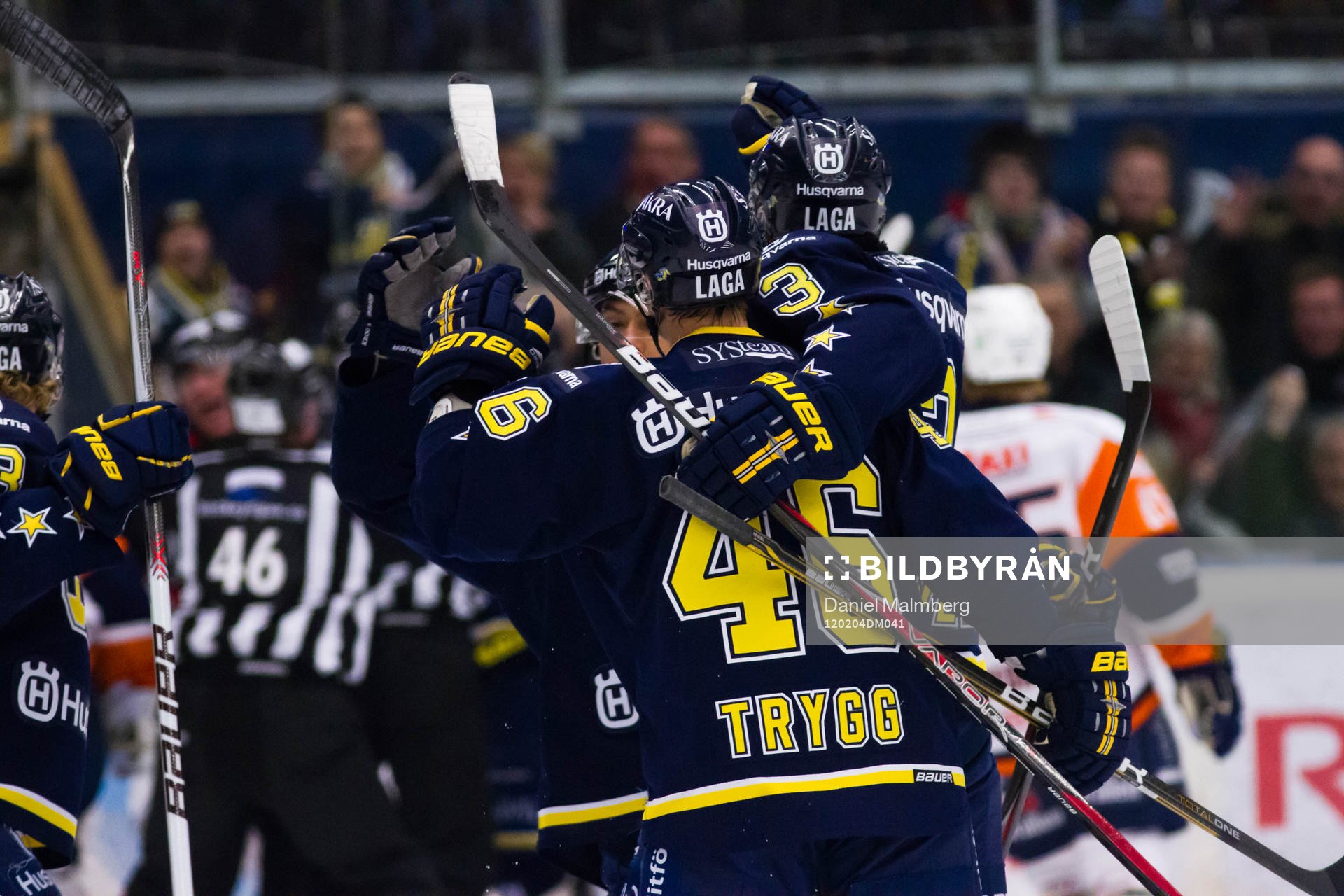 Mats Trygg, HV71 jubel