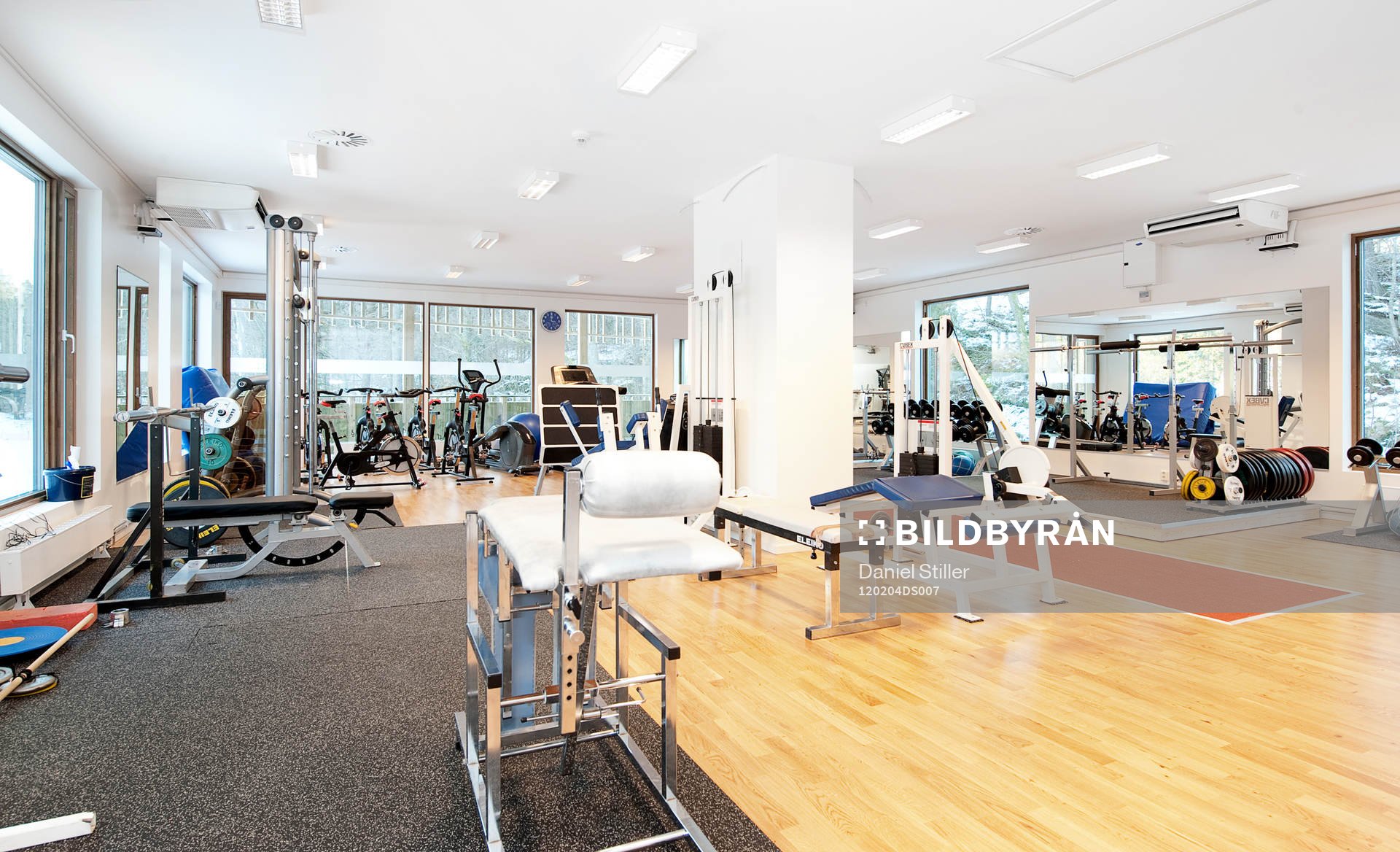 Nya kamratgården, gym