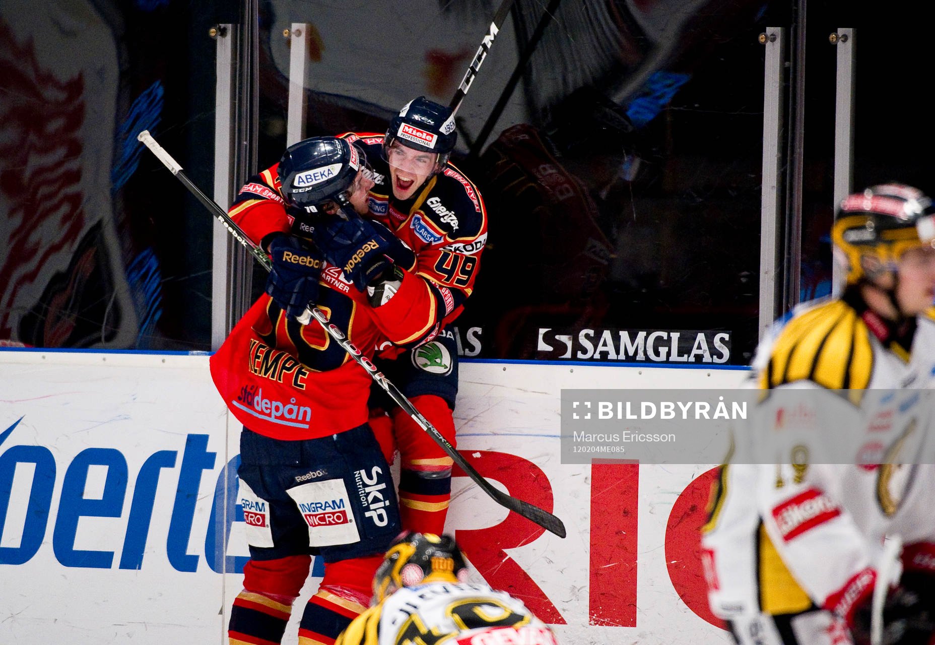 Mario Kempe och Kyle Klubertanz, Djurgården jubel