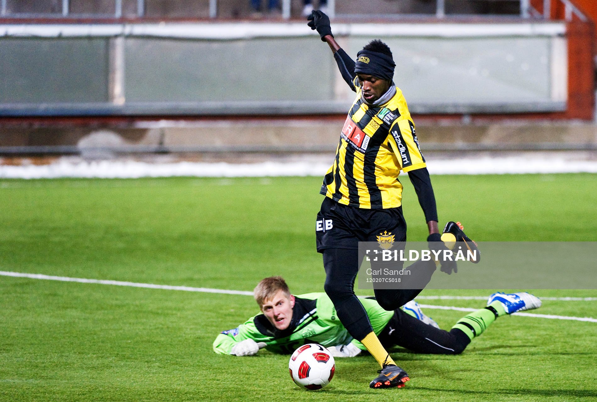 Dioh Williams, Häcken, gör 1-0