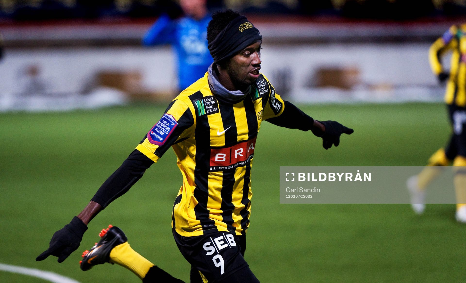 Dioh Williams, Häcken, jubel, 1-0
