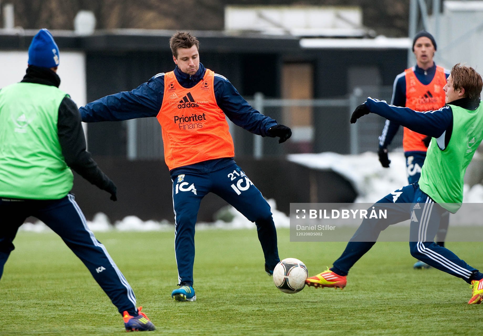 Pontus Farnerud gör sin första träning
