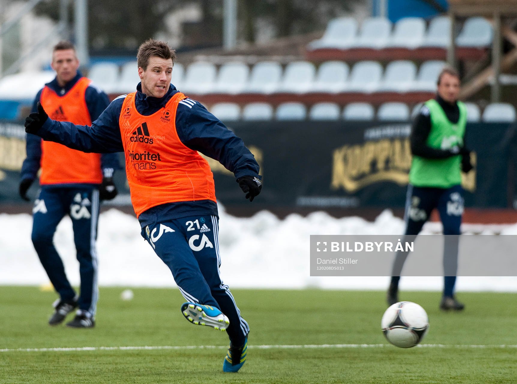 Pontus Farnerud gör sin första träning