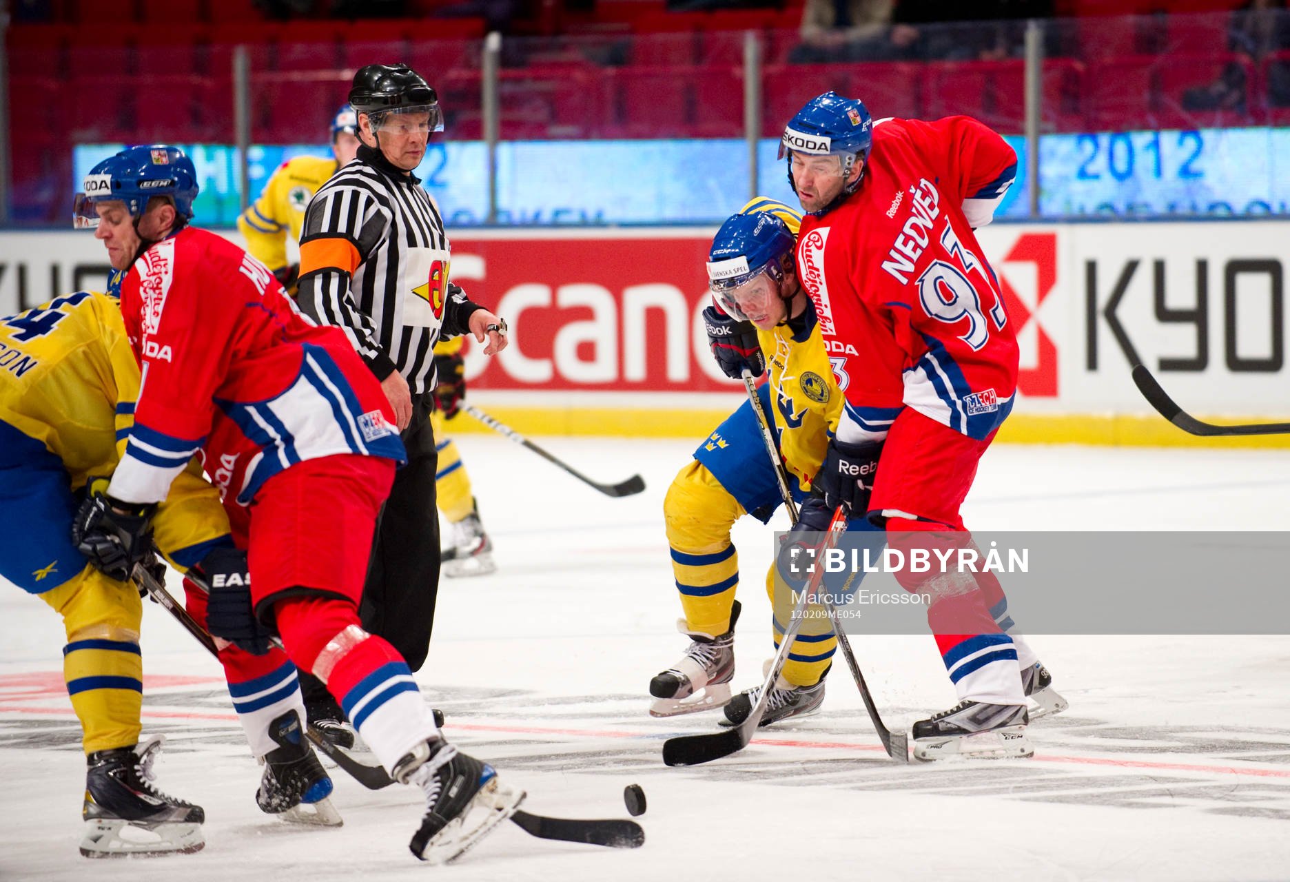 Carl Söderberg, Sverige och Petr Nedved, Tjeckien
