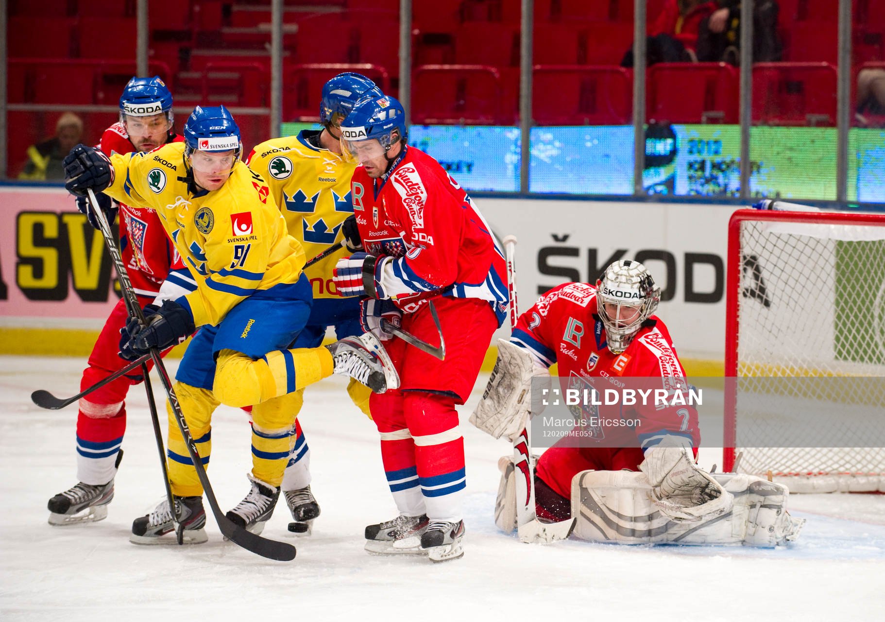 Andreas Jämtin, Sverige släpper in pucken framför kassen