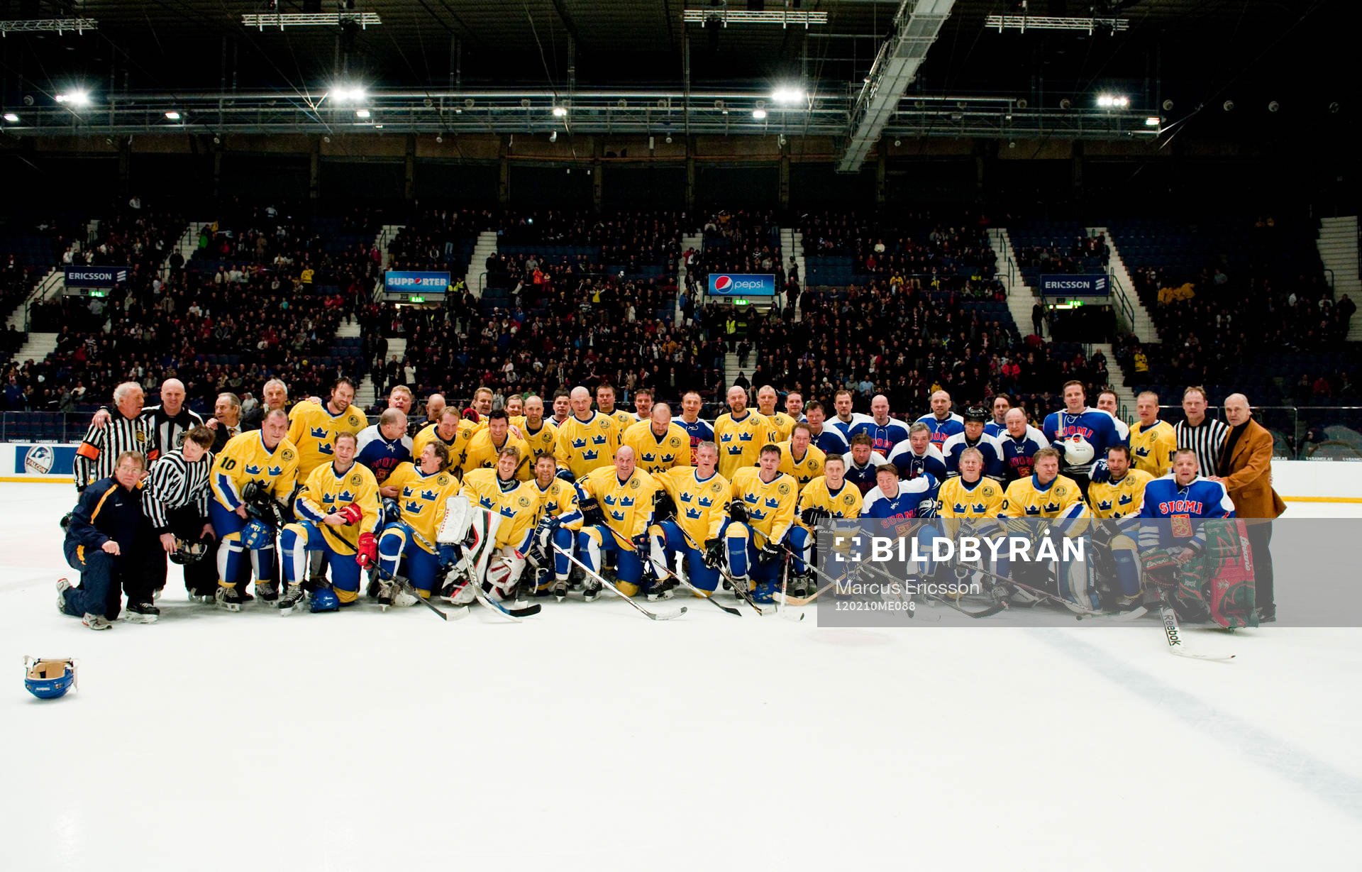 Ishockey, Stjärnlandskamp, Sverige Tre Kronor Legends -