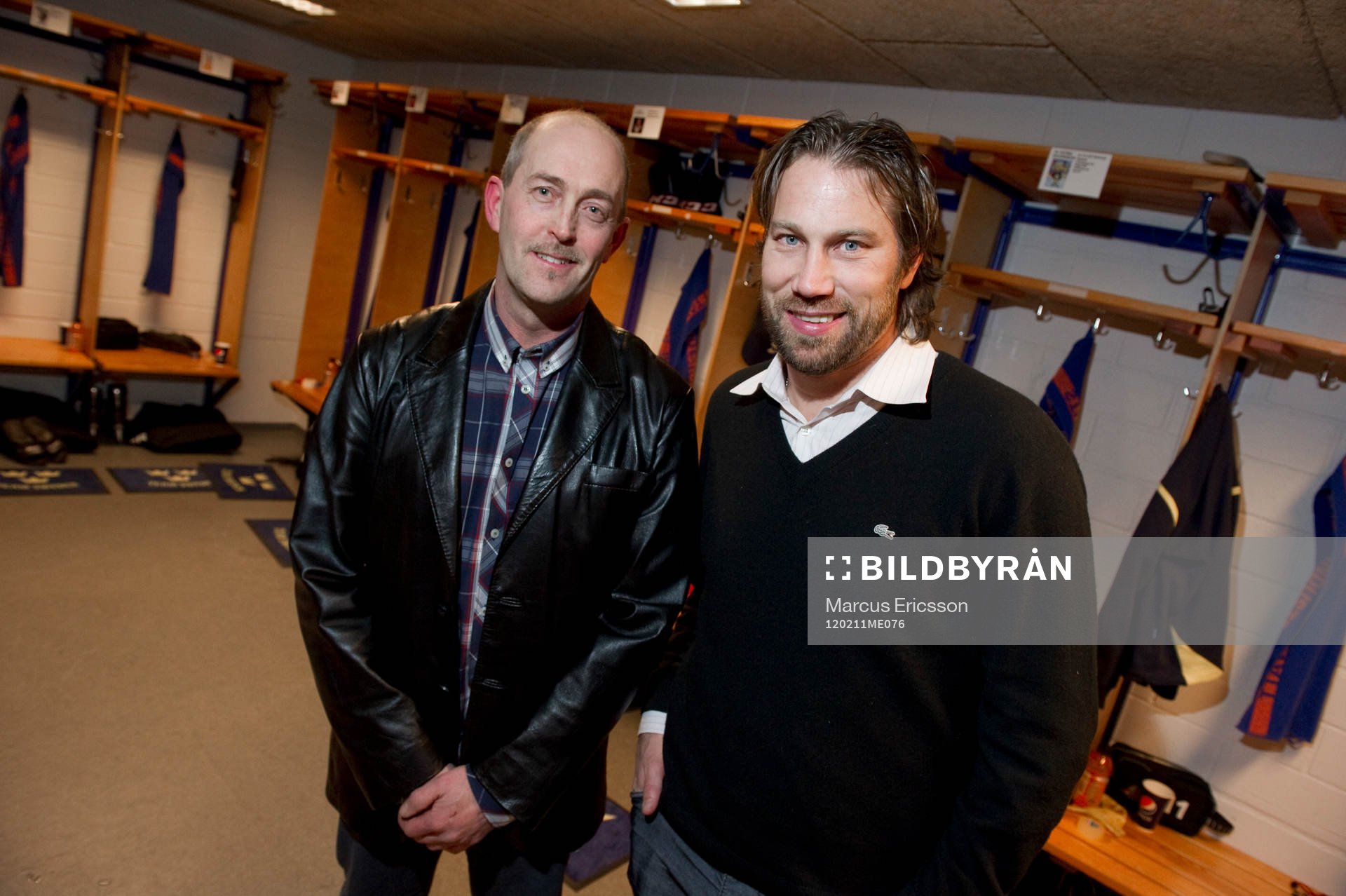 Svenska Spel. Peter Forsberg (t h)