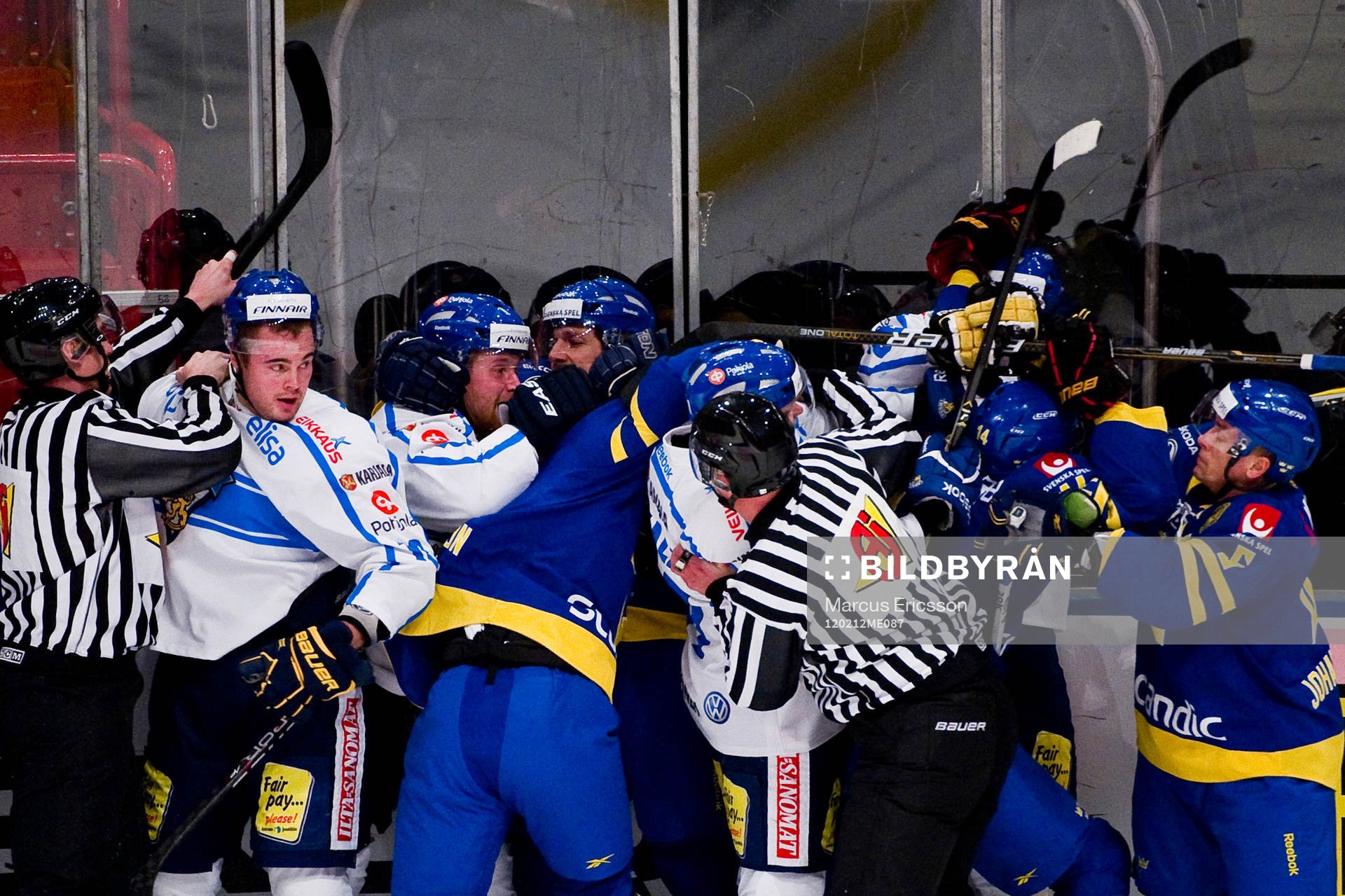 Bråk mellan lagen