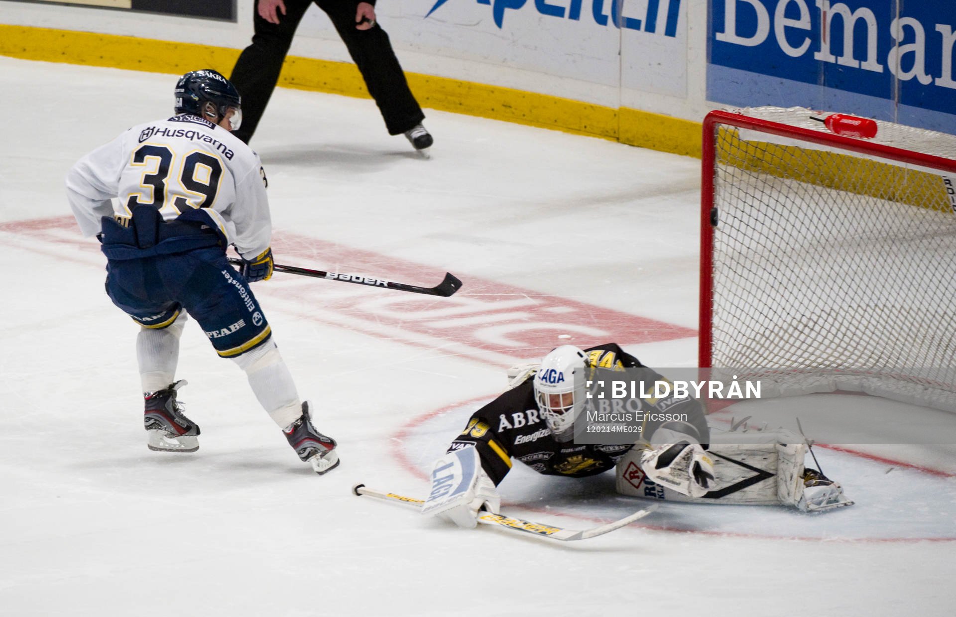 Jukka Voutilainen, HV71 petar in det enda målet