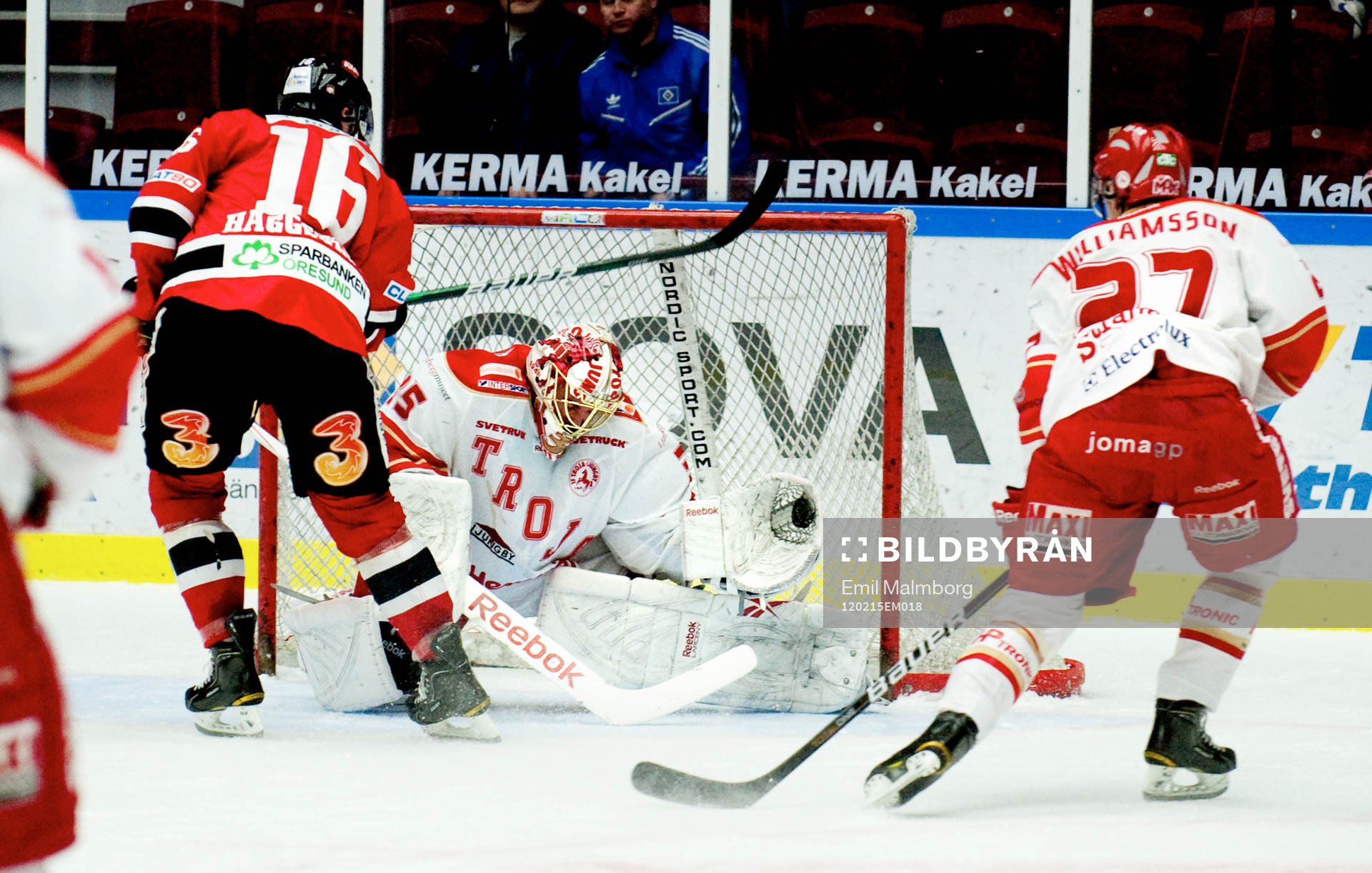 Magnus Häggström, Malmö. Trevor Koenig, Troja (Målvakt)