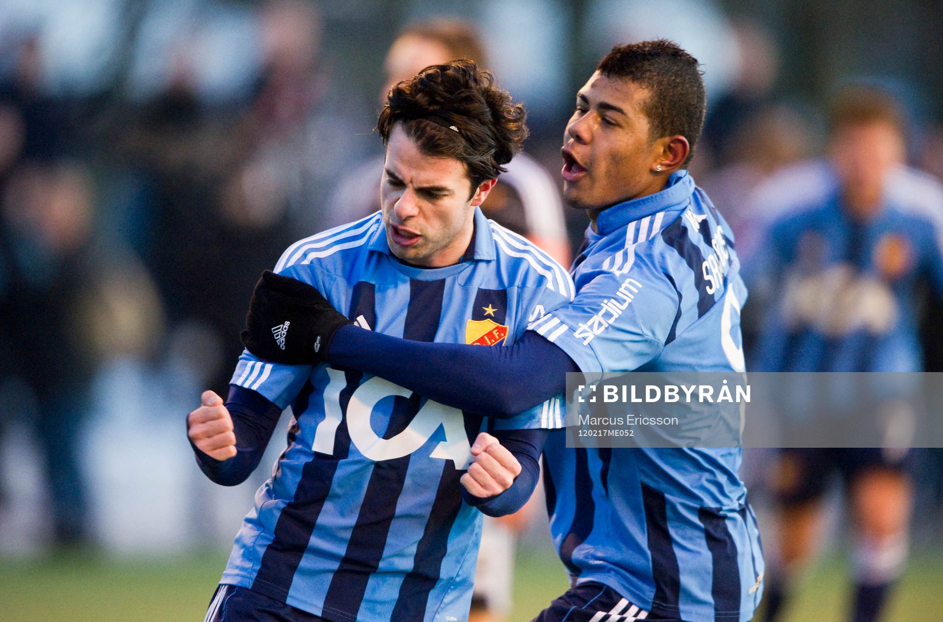 Christer Yuossef och Ricardo Santos, Djurgården jubel