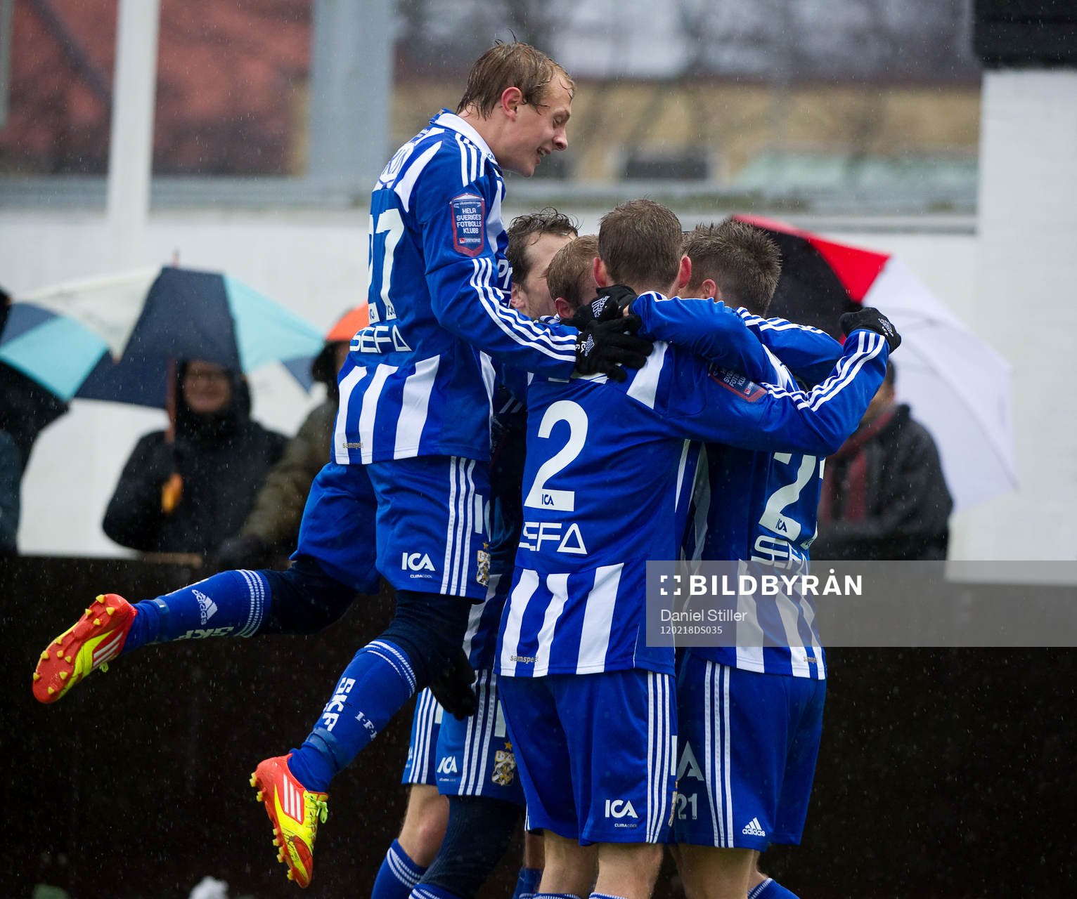 Jubel IFK Göteborg och Joel Allansson